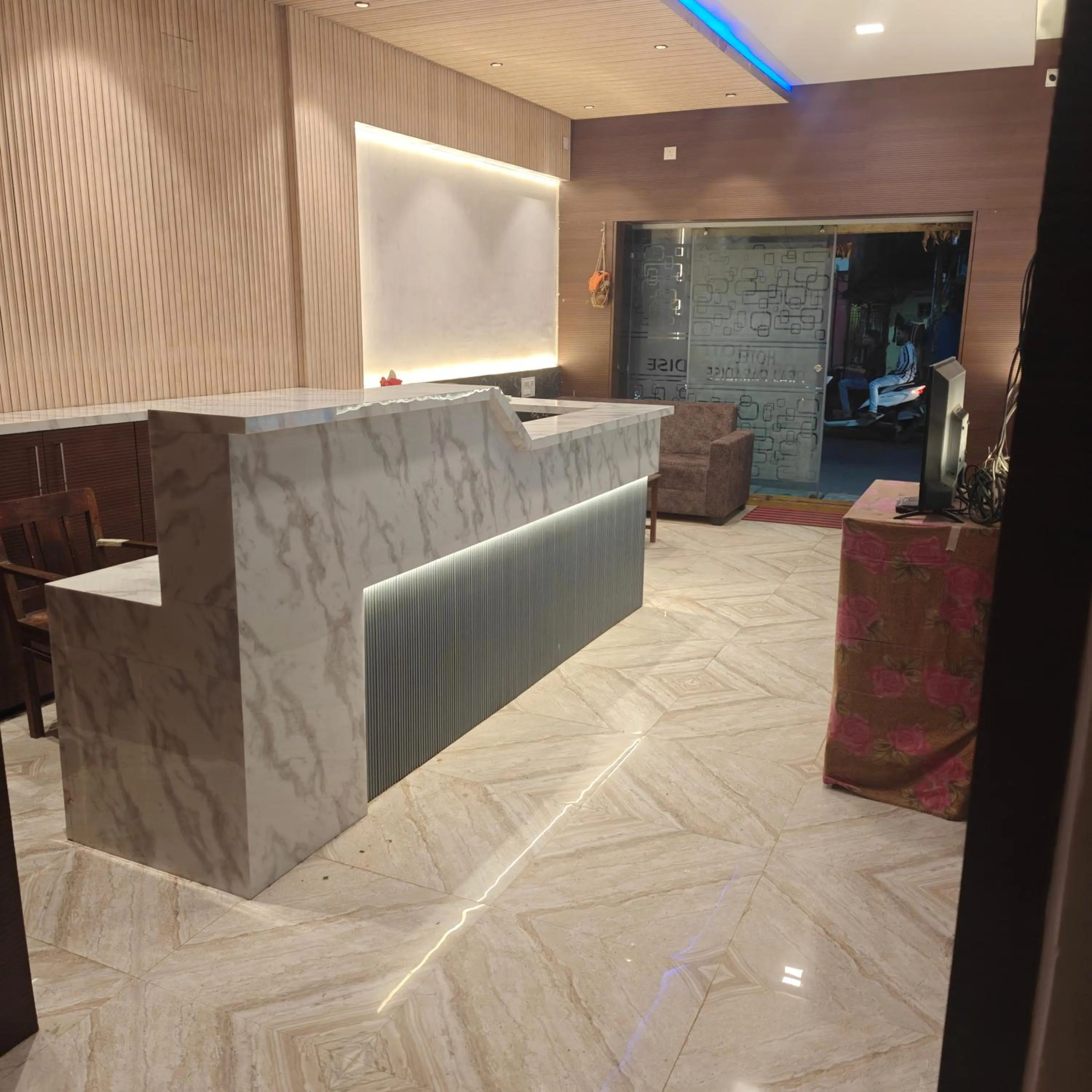 Lobby or reception in Hotel Praj Paradise