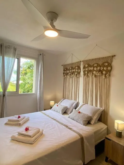 Bed in Villa Albizia 974 avec piscine et spa