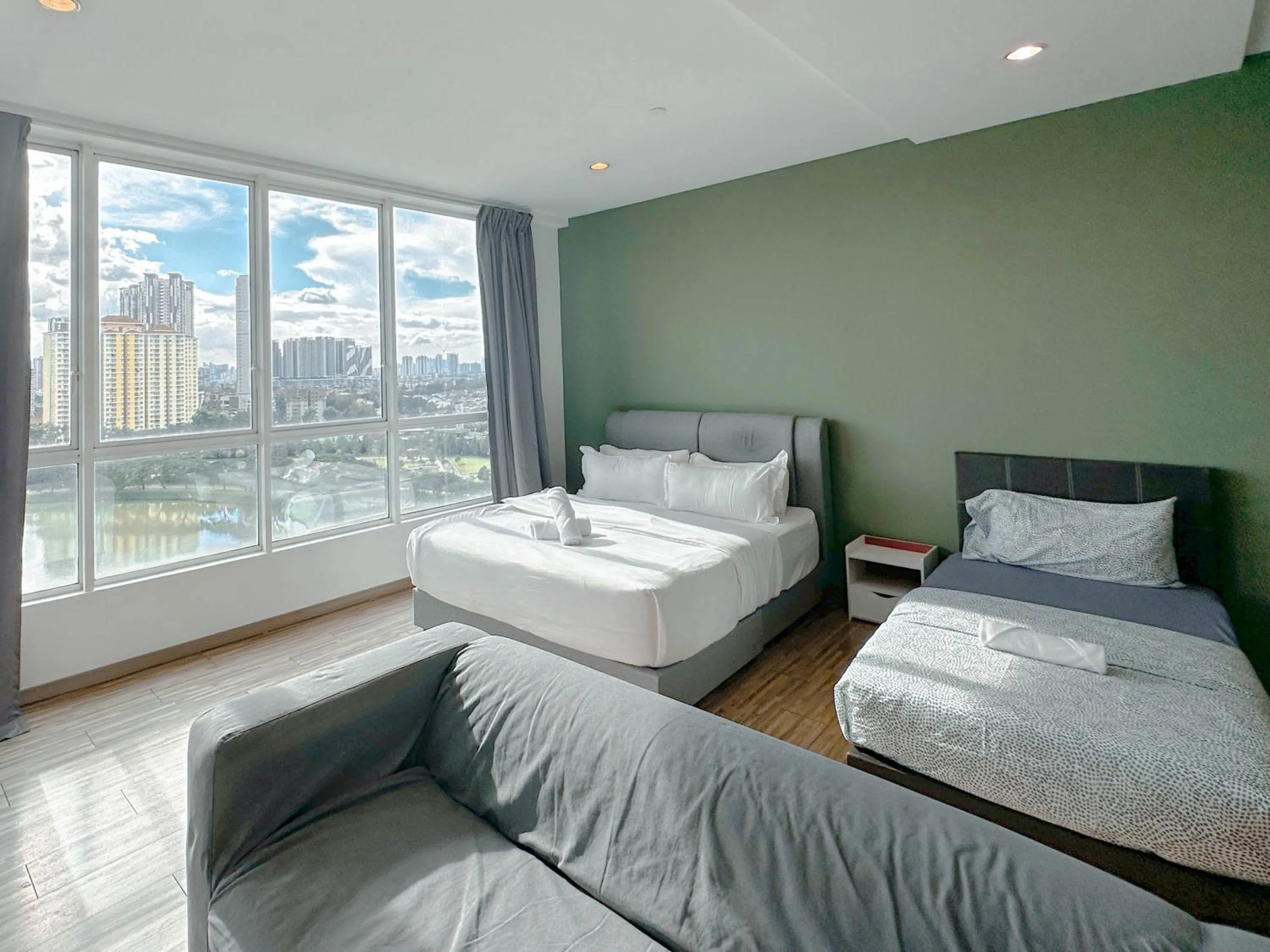 Bedroom, Bed in Setapak Central Studio Suites by Manhattan Group