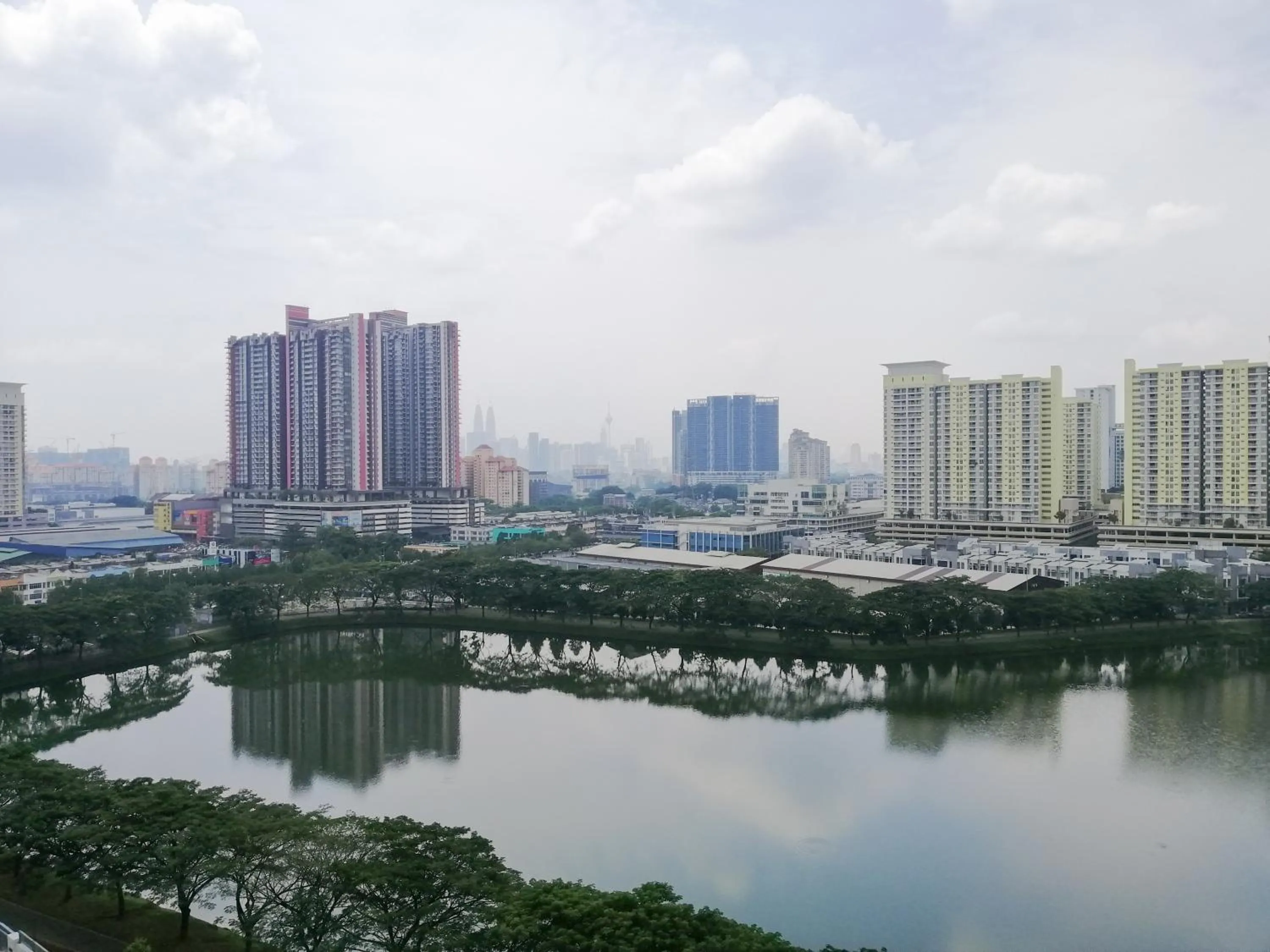 Lake view in Setapak Central Studio Suites by Manhattan Group