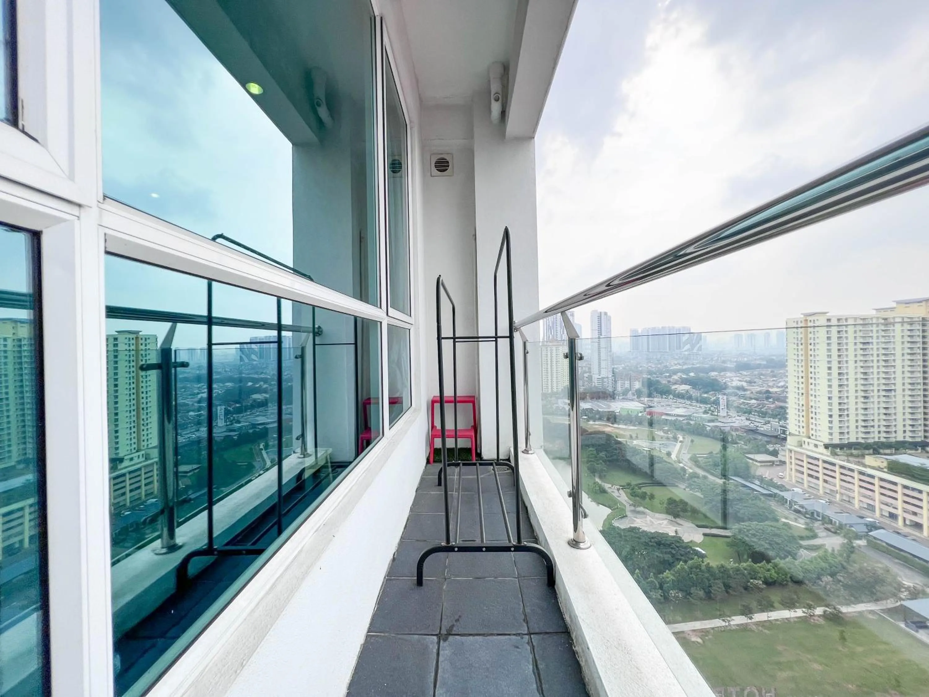 Balcony/Terrace in Setapak Central Studio Suites by Manhattan Group