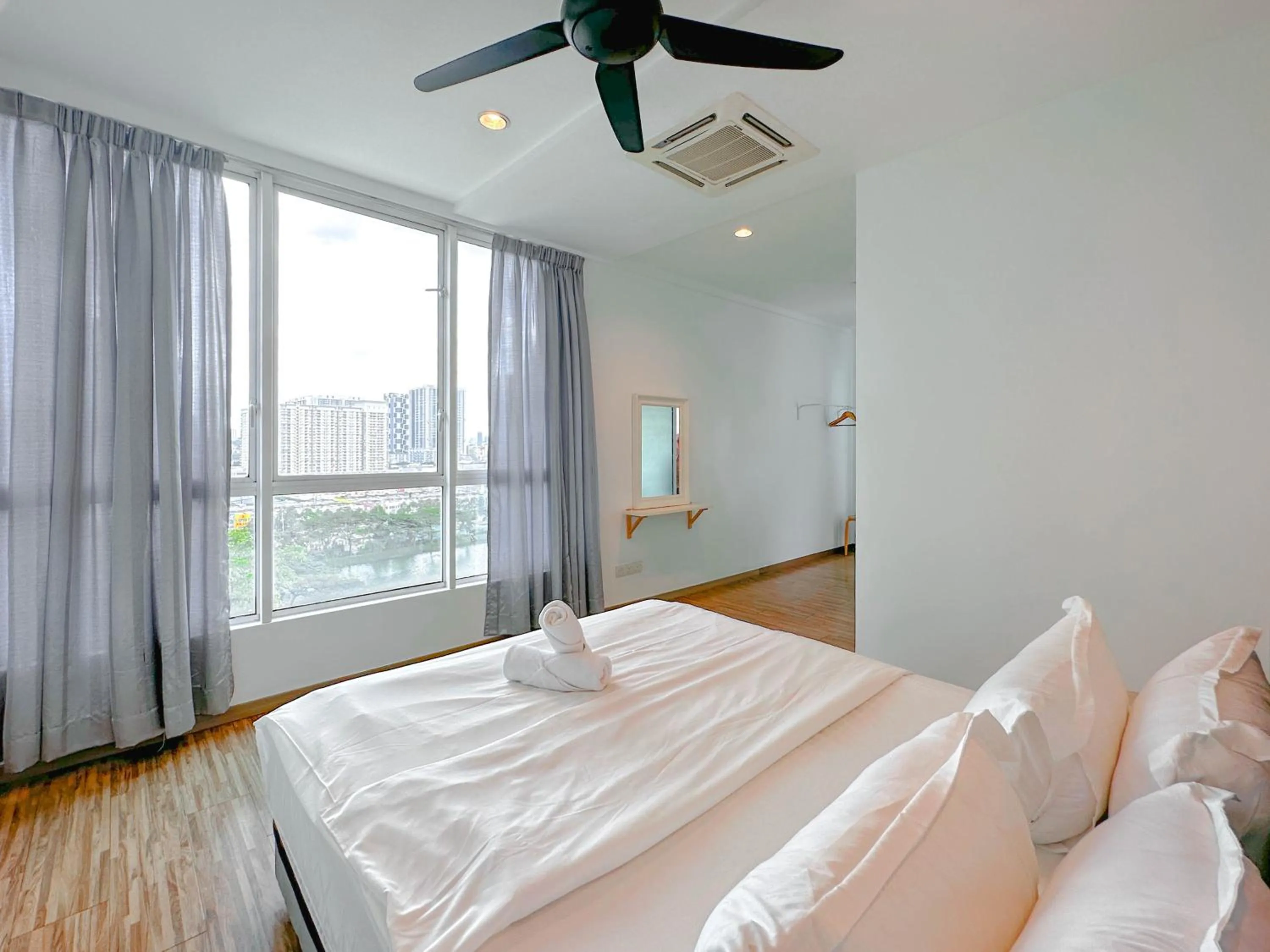 Bedroom, Bed in Setapak Central Studio Suites by Manhattan Group