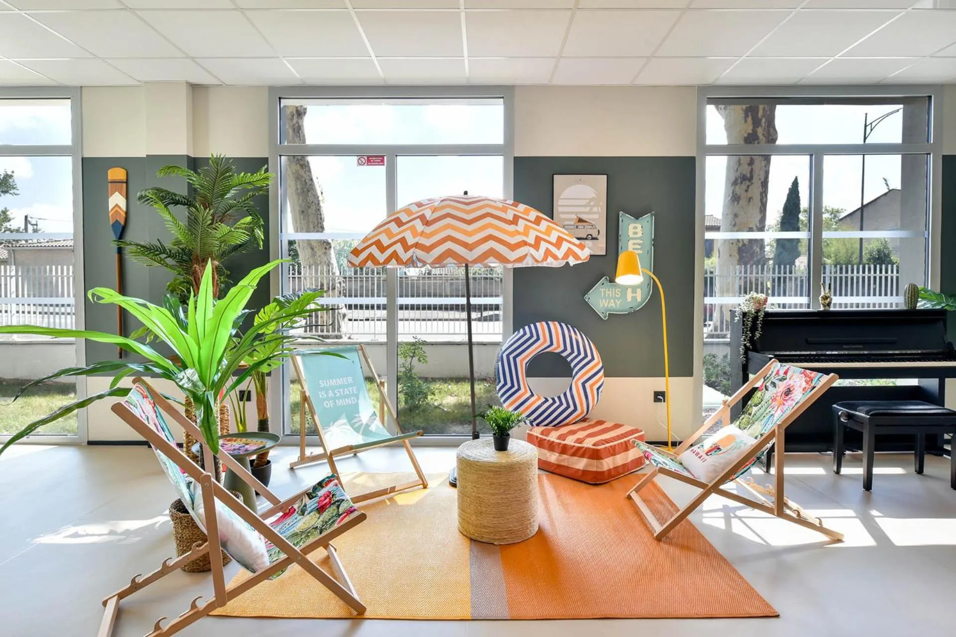 Lobby or reception in Appart'hôtel Toulouse Zénith