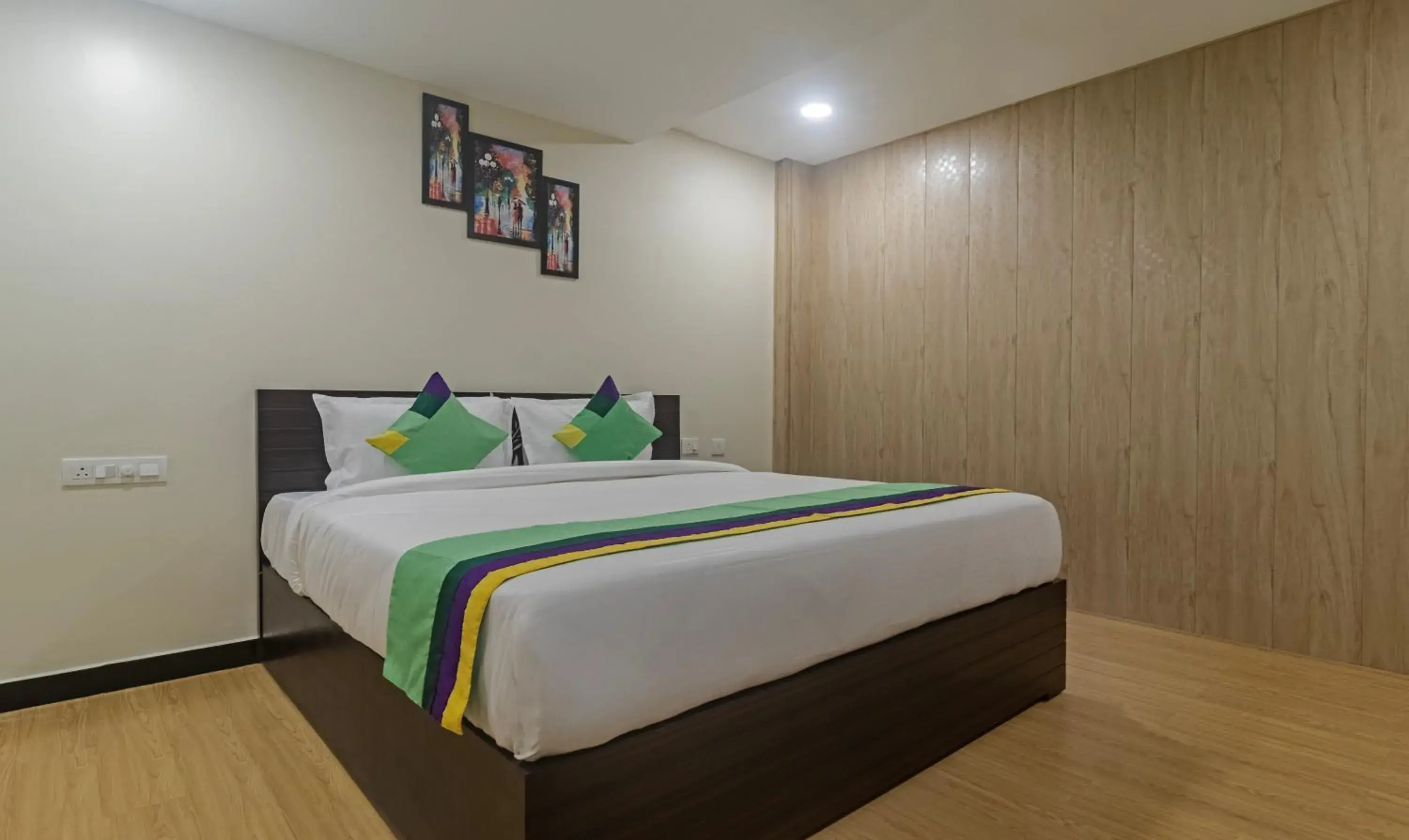 Bed in Treebo Address Inn Jubilee Hills Bed in Treebo Address Inn Jubilee Hills