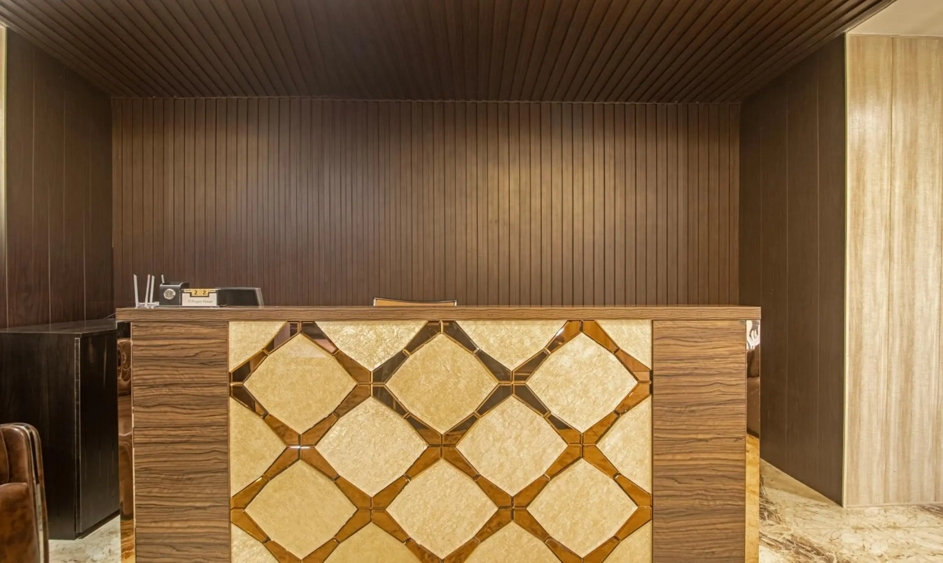 Lobby or reception in Treebo Address Inn Jubilee Hills Lobby or reception in Treebo Address Inn Jubilee Hills