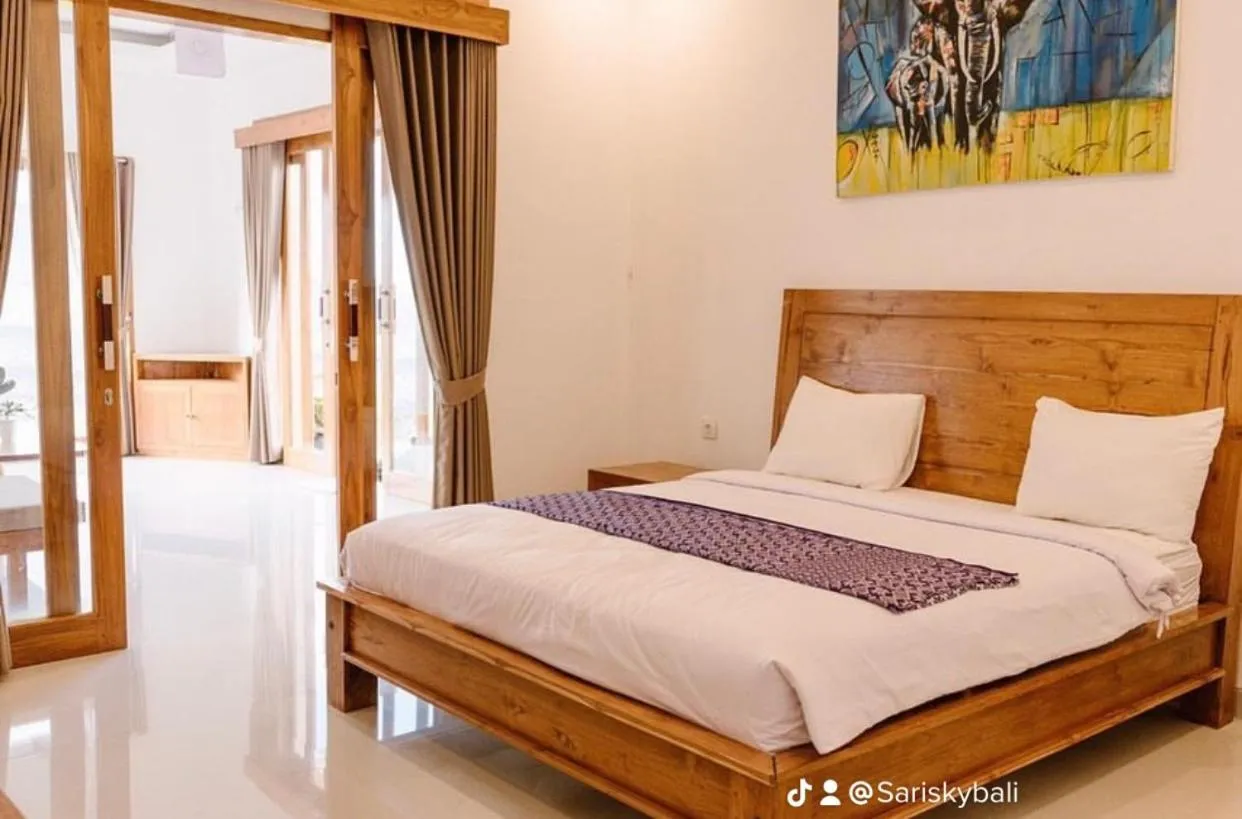 Bed in Sari Sky Bali