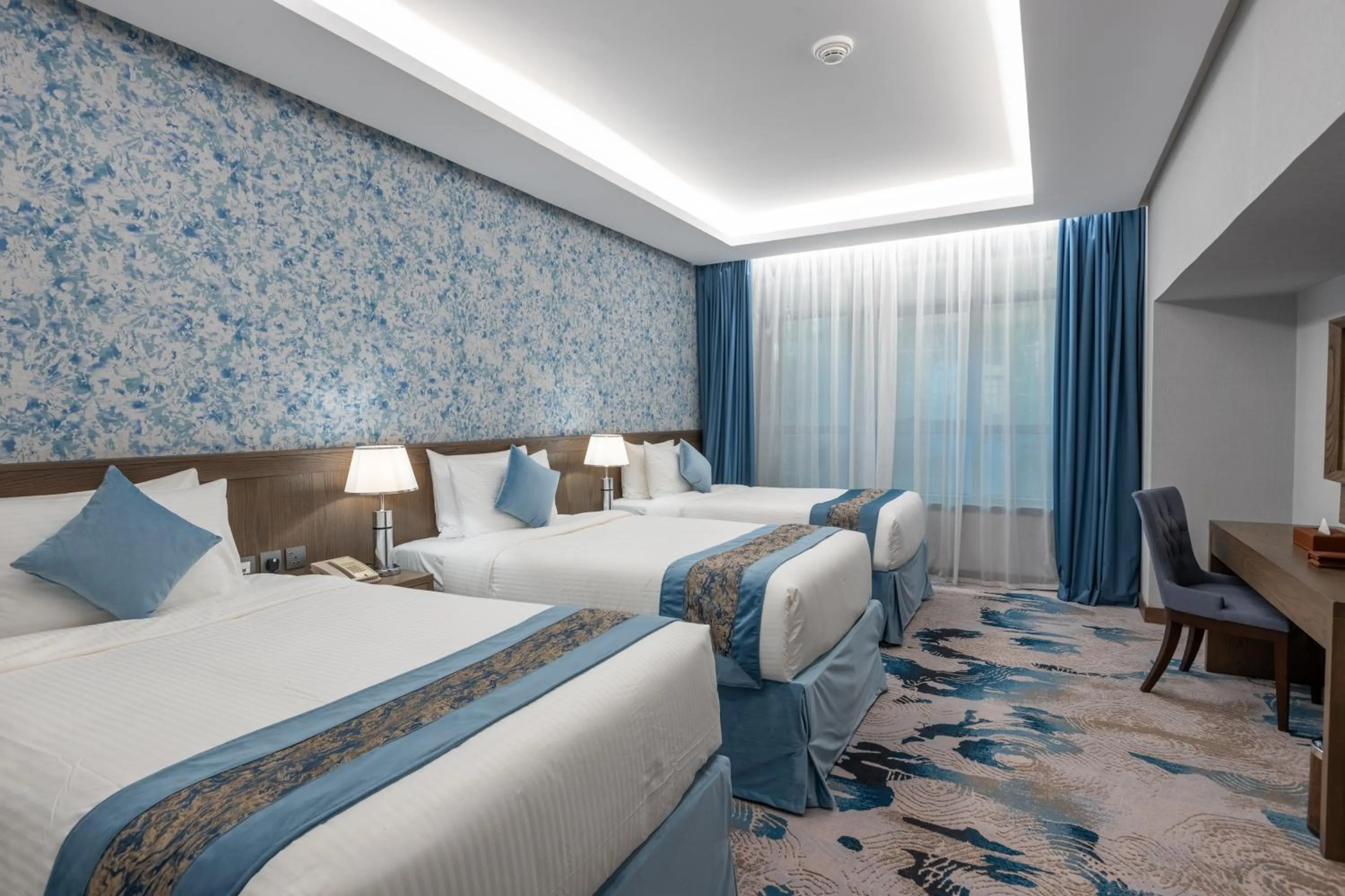 Bed in View Al Madinah Hotel