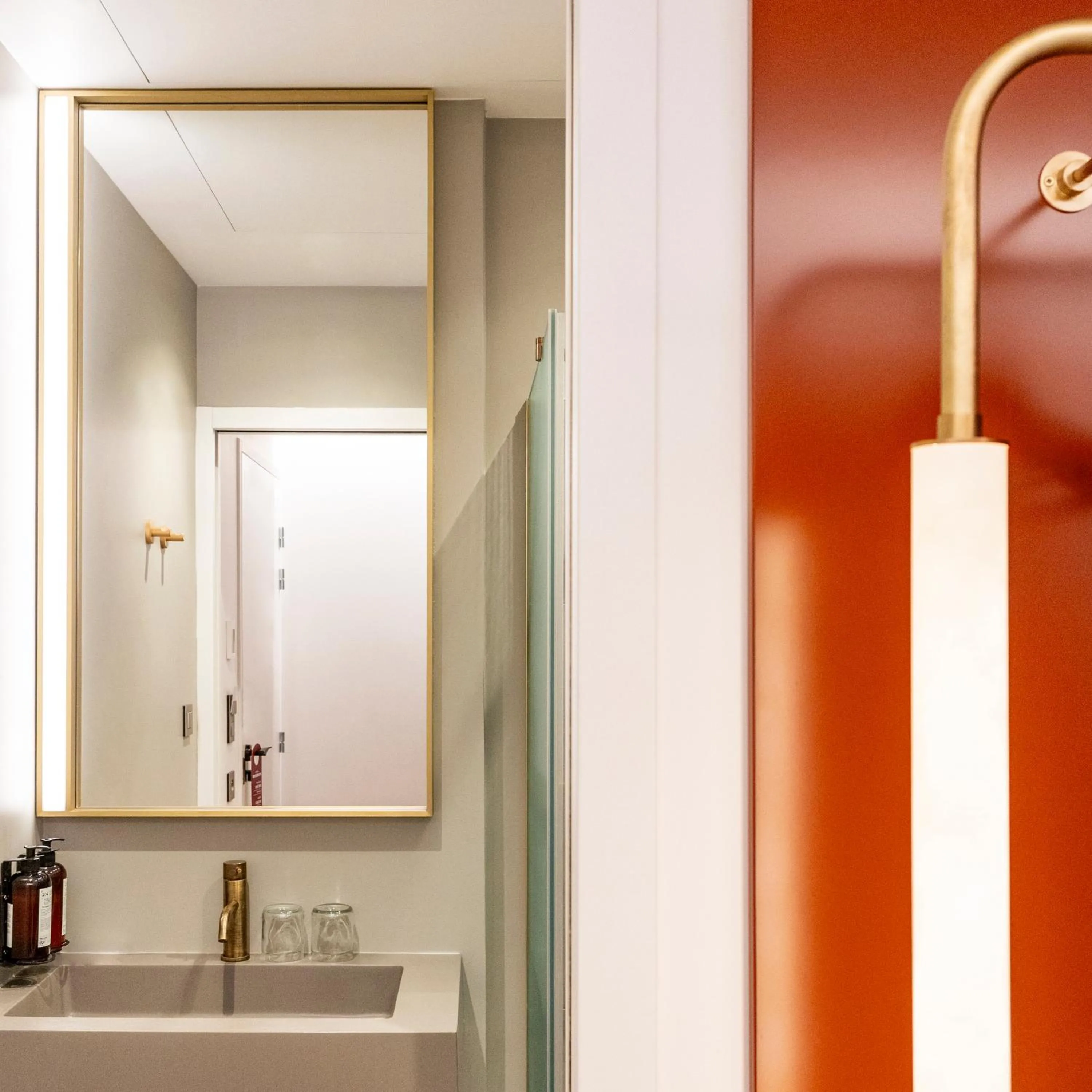 Bathroom in Hôtel Pilgrim