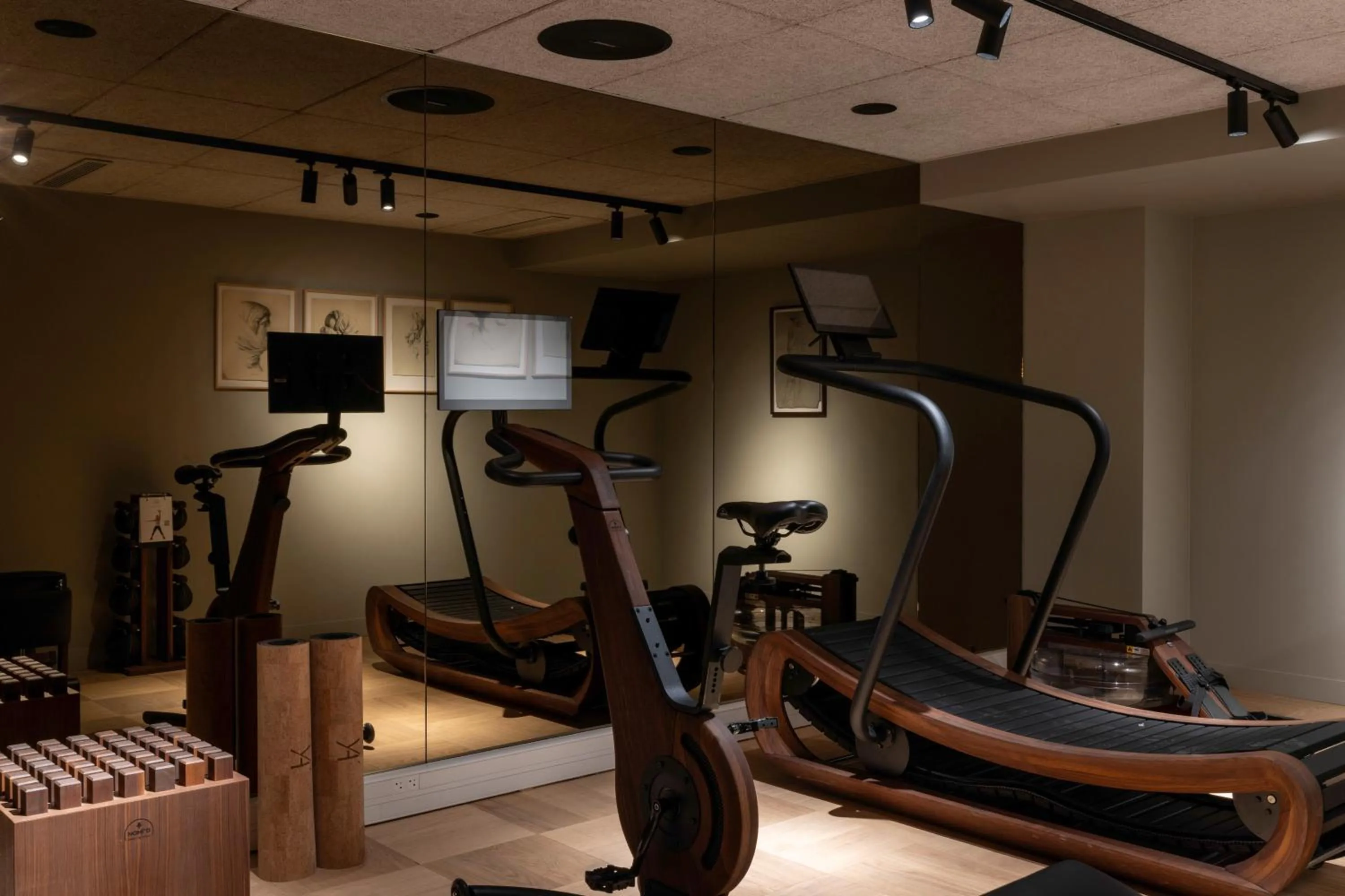 Fitness centre/facilities in Hôtel Pilgrim