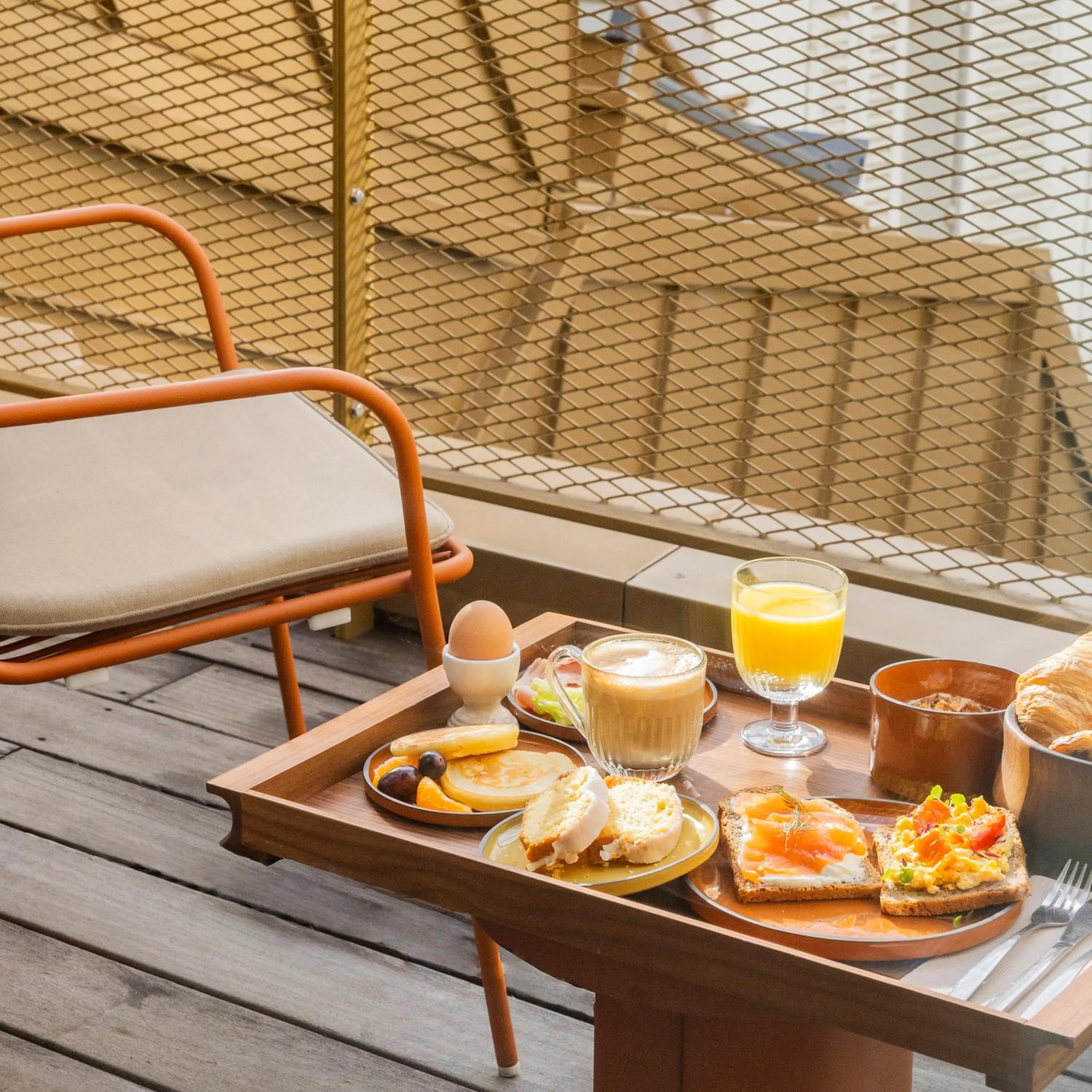 Breakfast in Hôtel Pilgrim