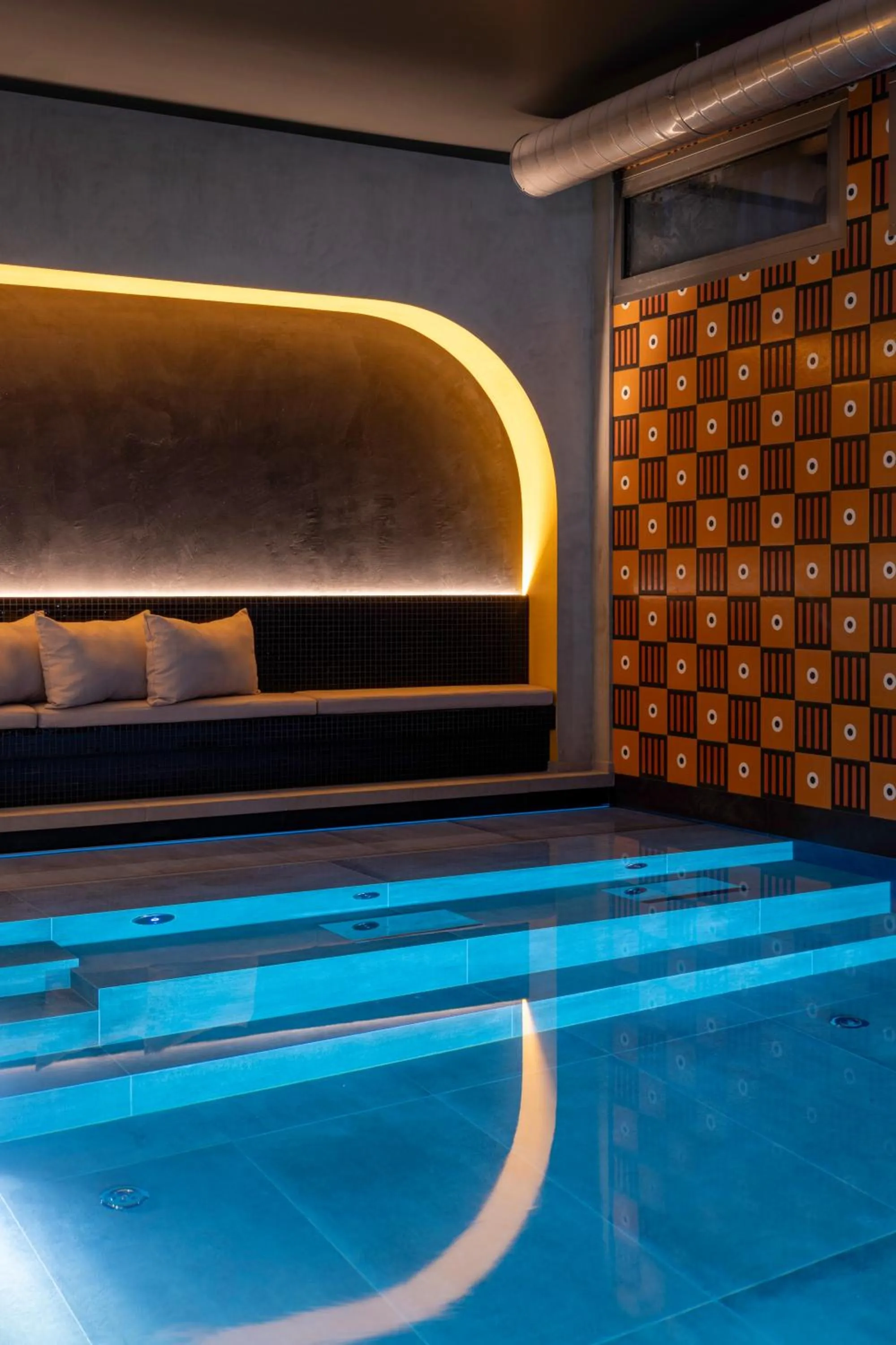 Swimming pool in Hôtel Pilgrim