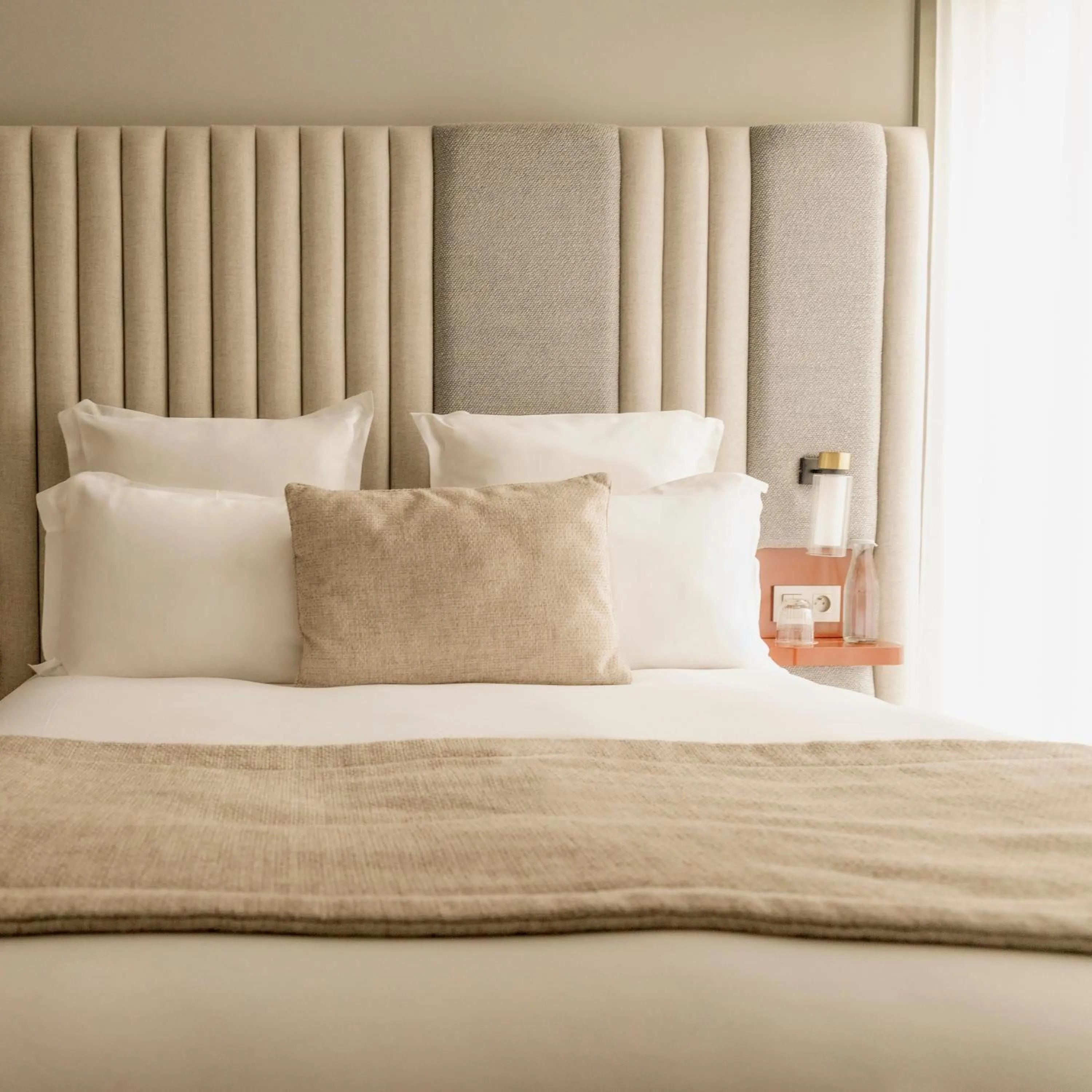 Bed in Hôtel Pilgrim