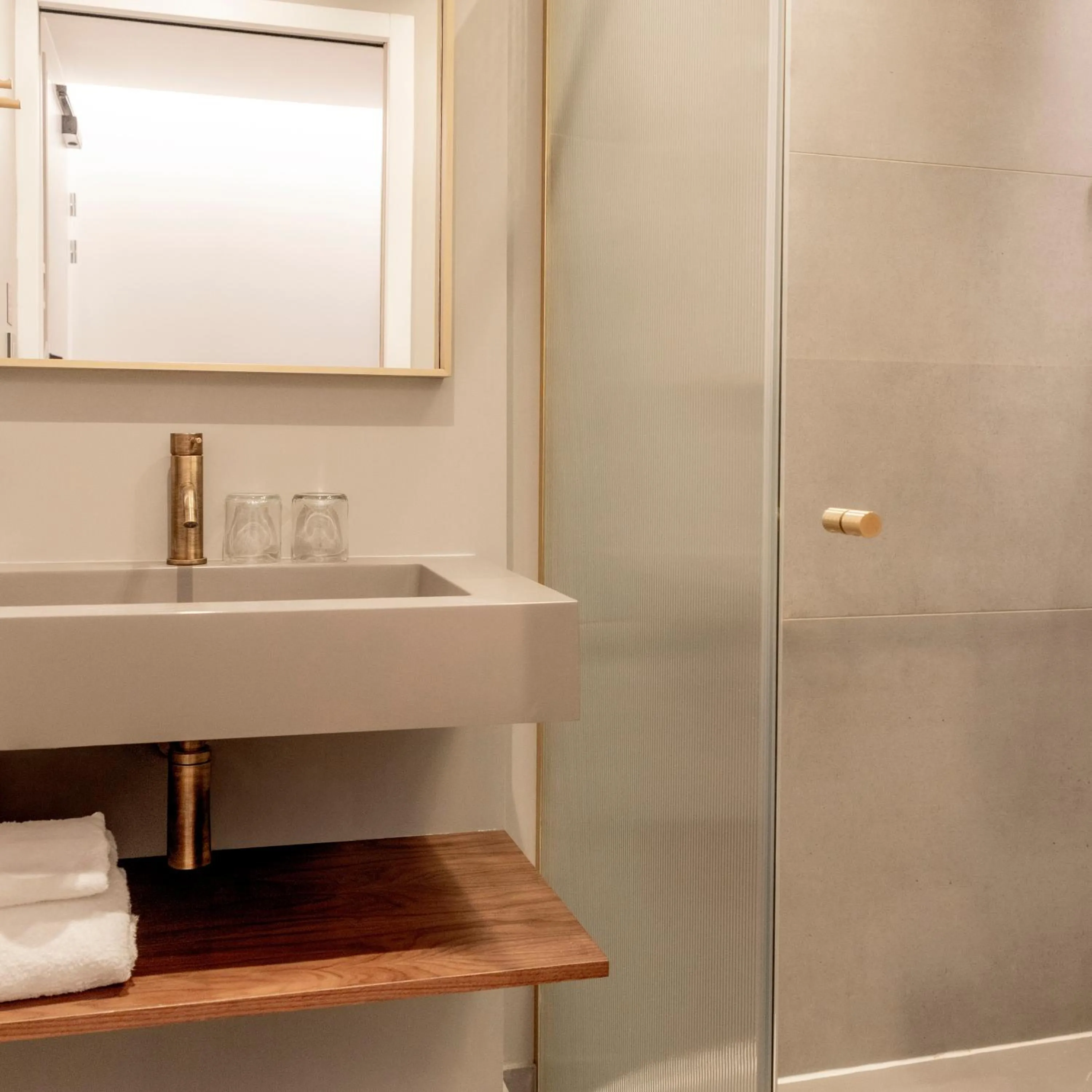 Bathroom in Hôtel Pilgrim