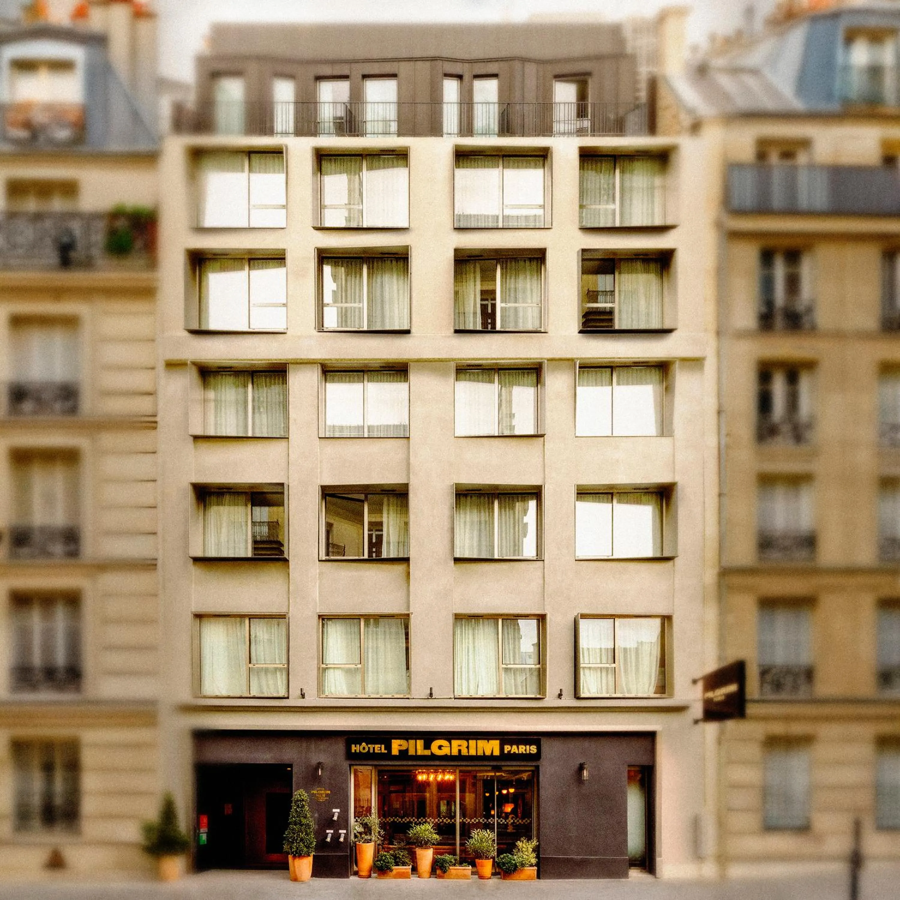 Property building in Hôtel Pilgrim