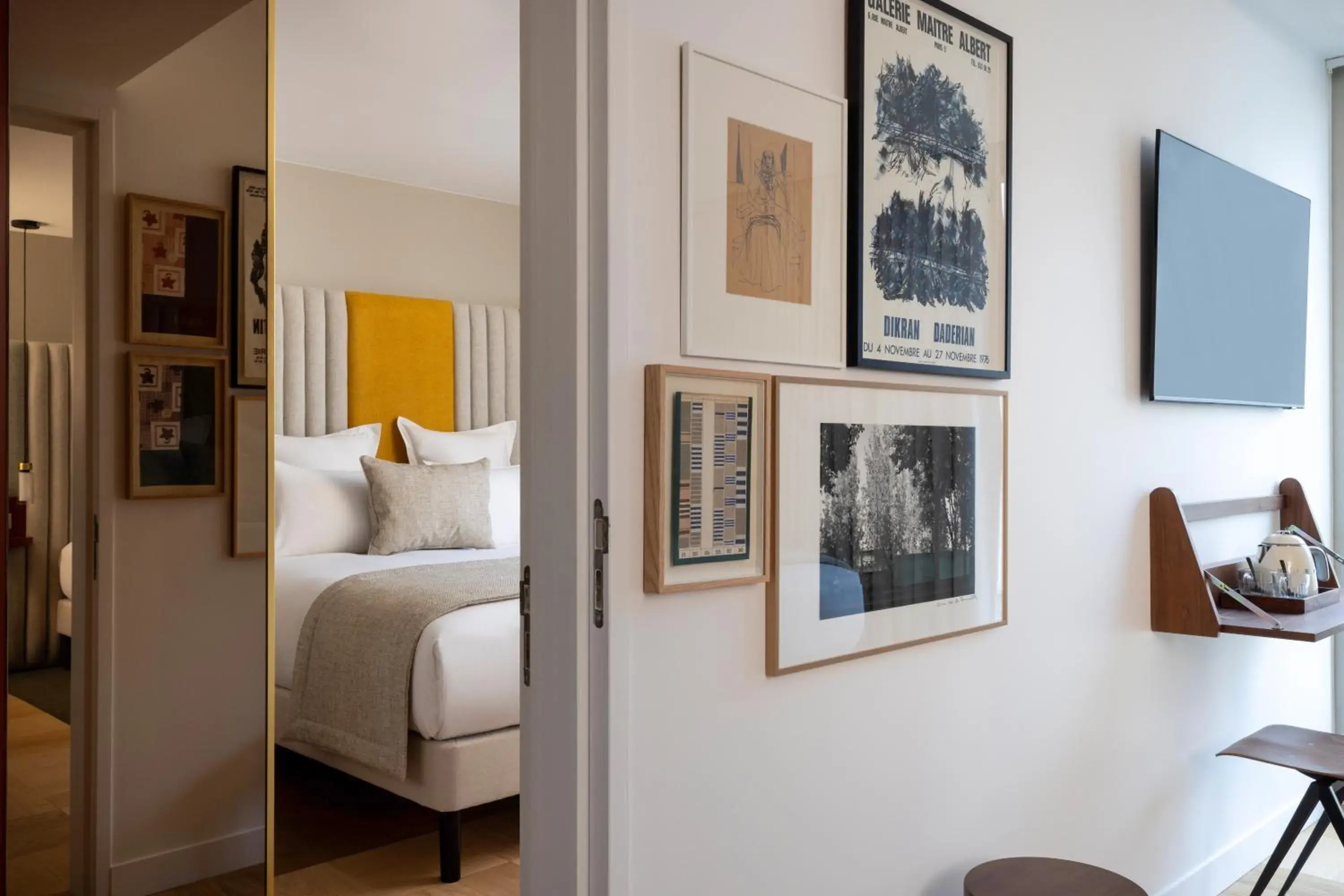 Communicating Family Room in Hôtel Pilgrim Communicating Family Room in Hôtel Pilgrim