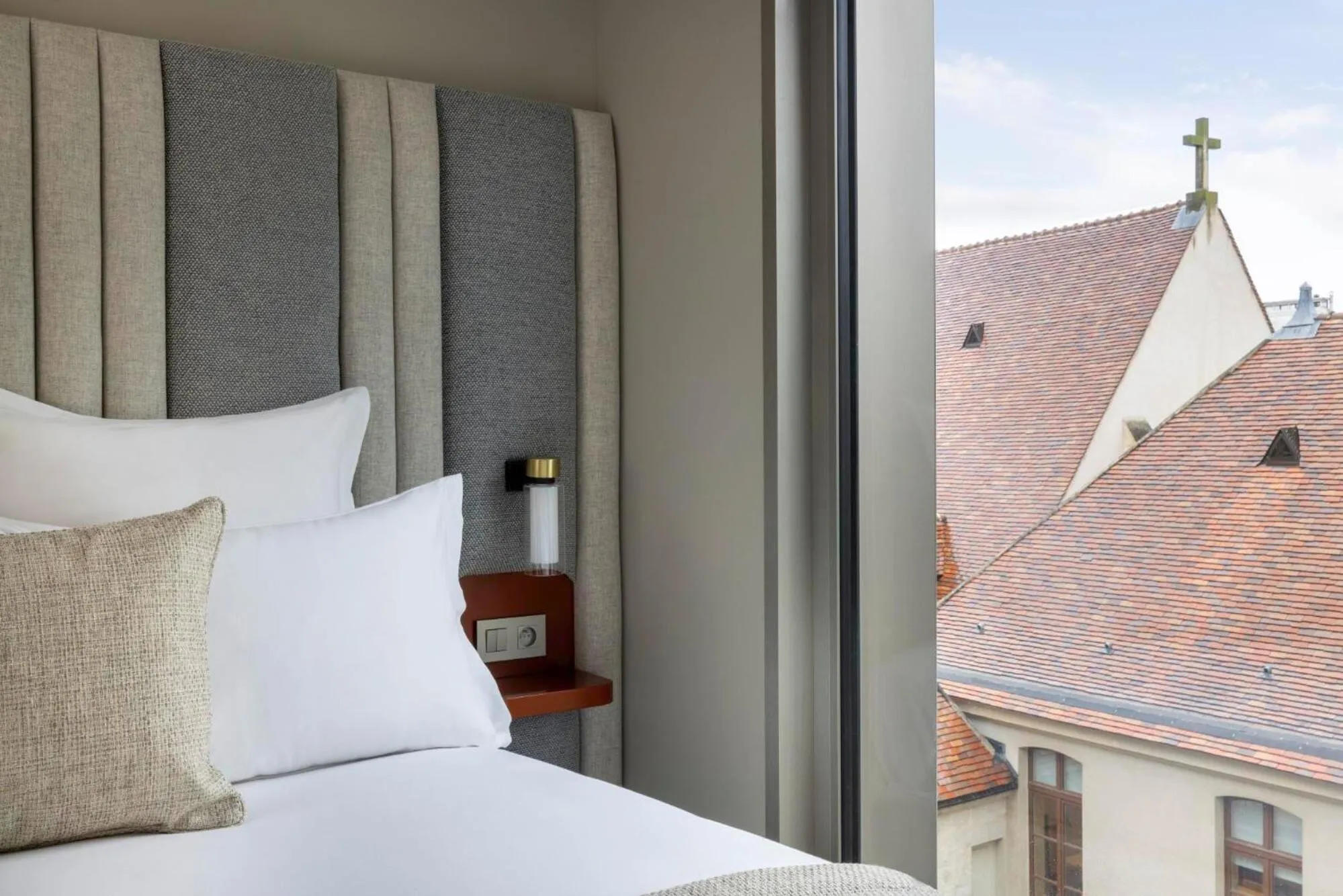 Bed in Hôtel Pilgrim