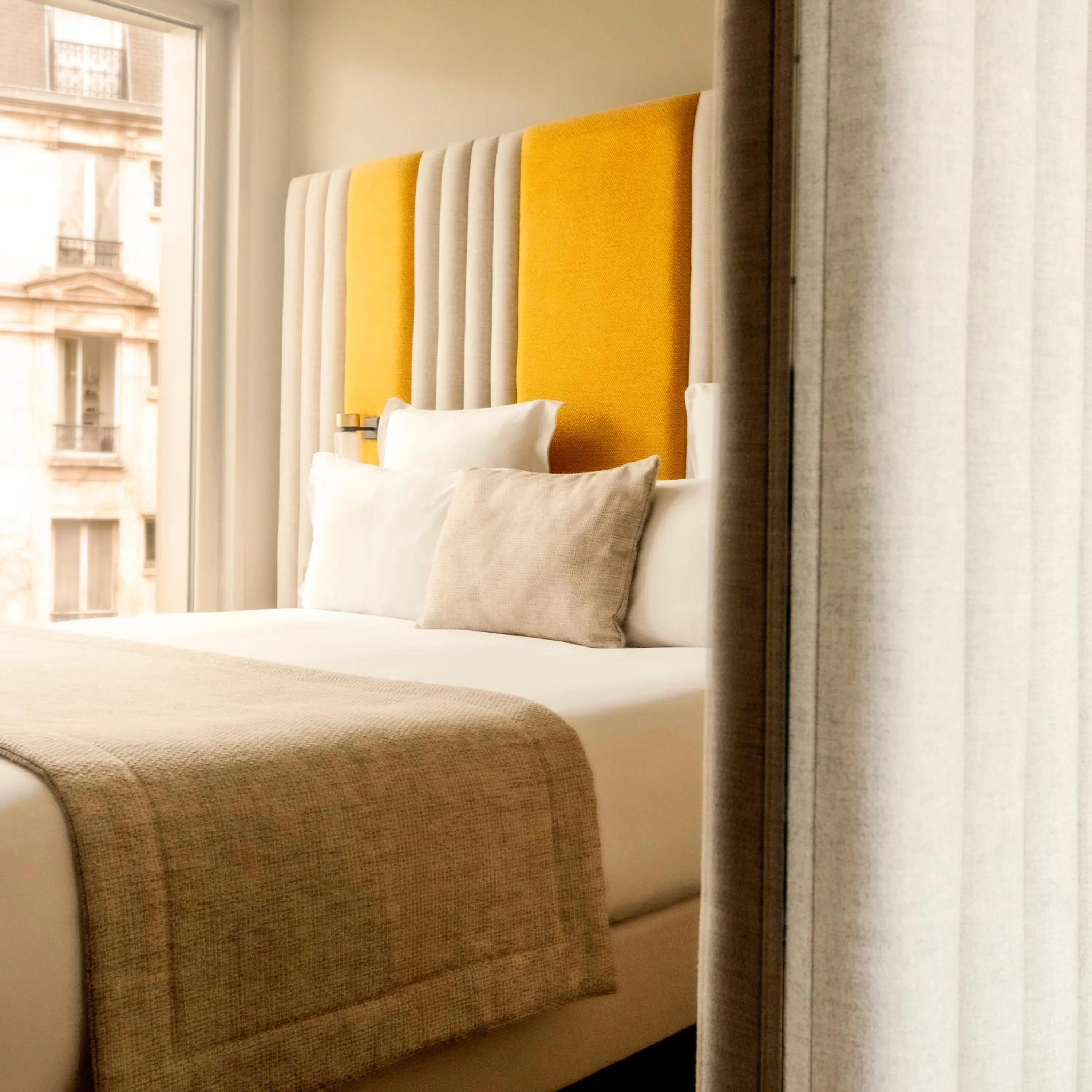 Bed in Hôtel Pilgrim