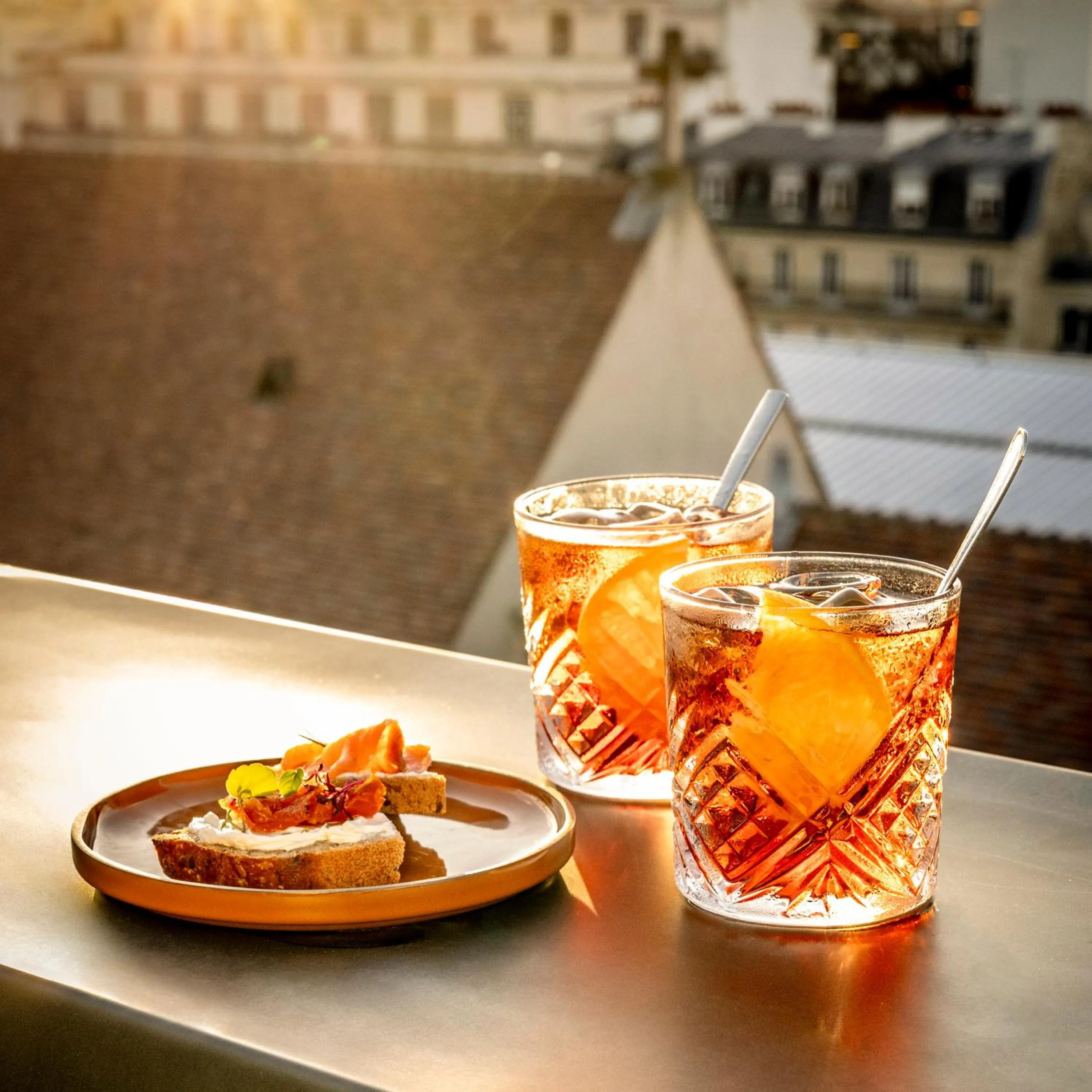 Food and drinks in Hôtel Pilgrim