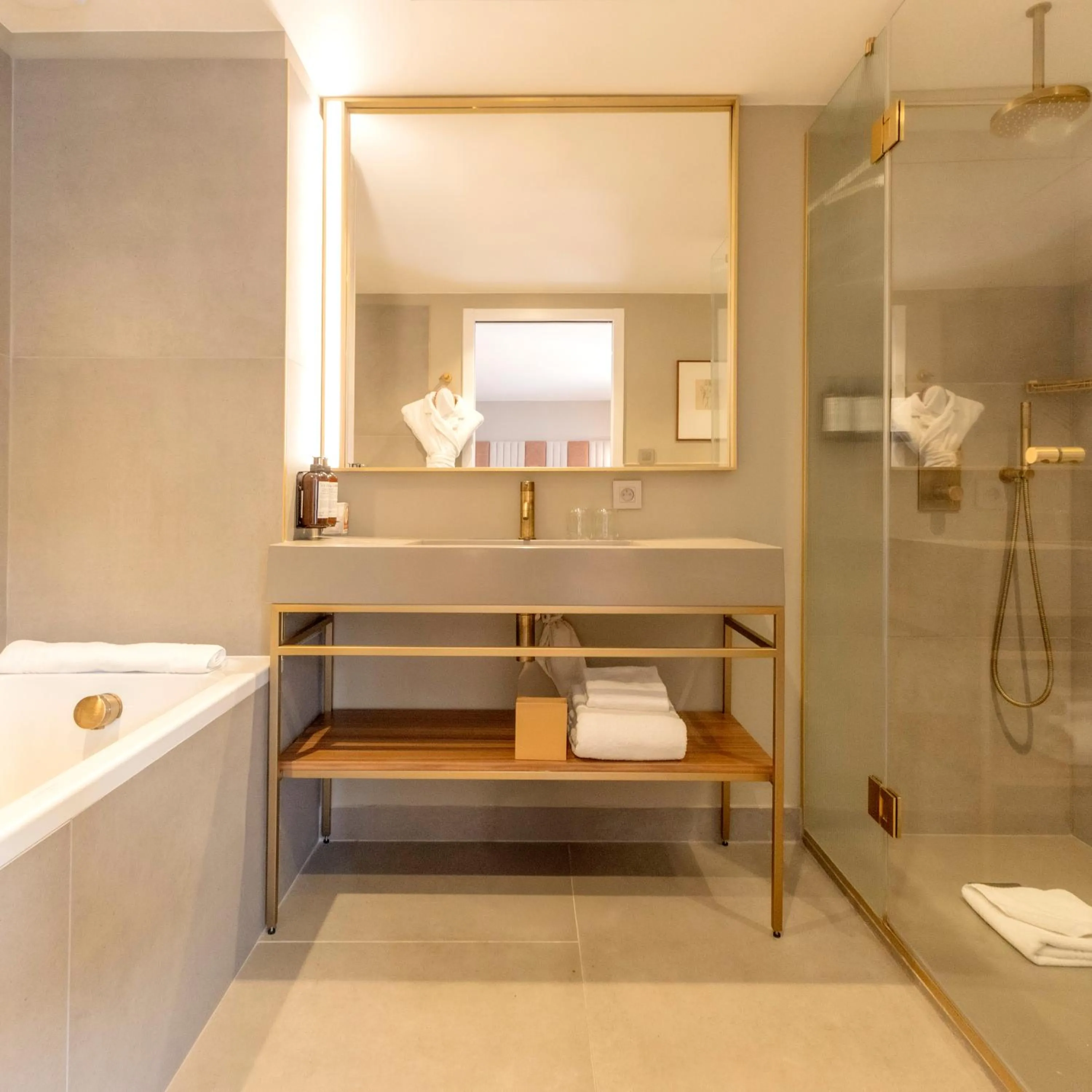 Bathroom in Hôtel Pilgrim