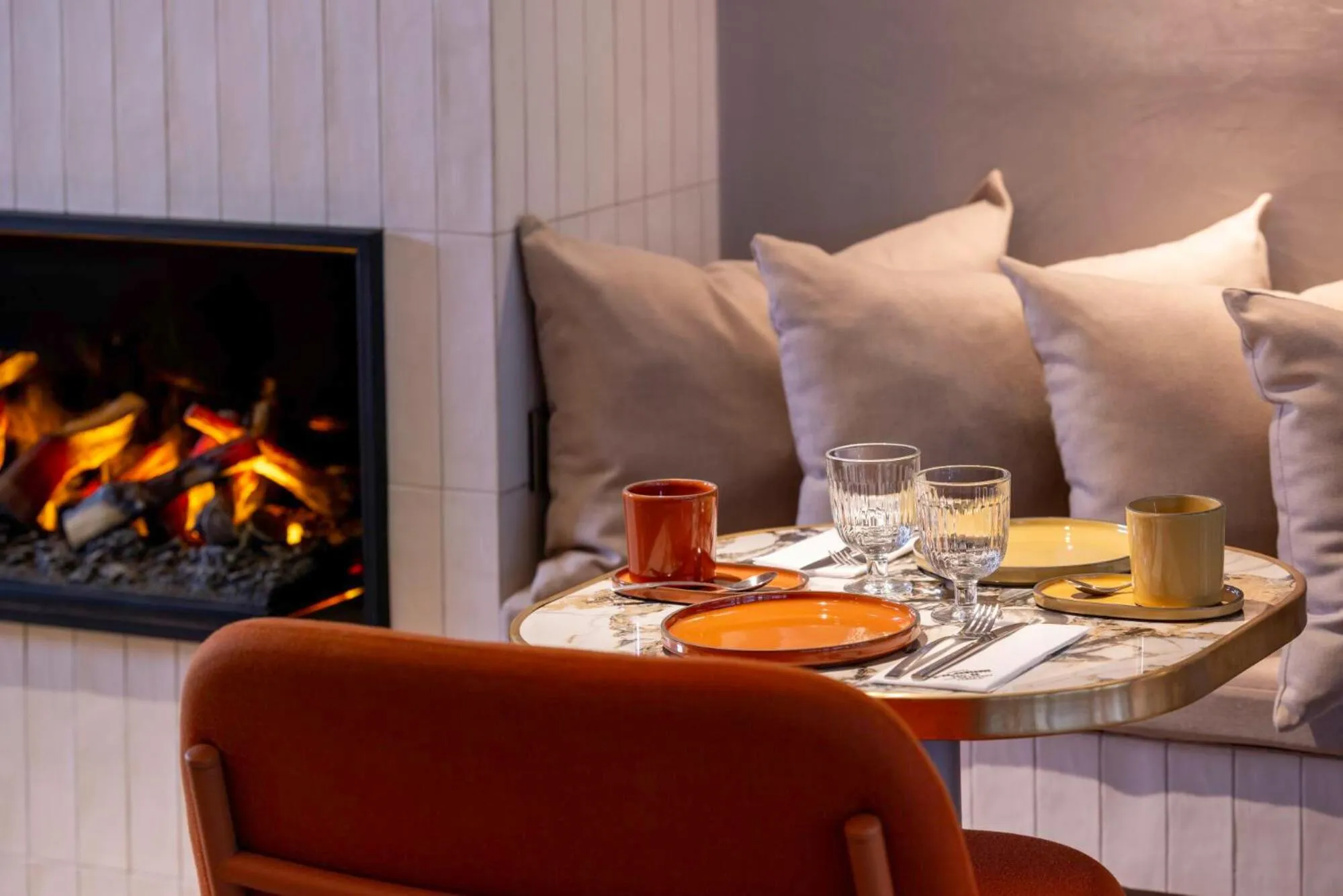 Living room in Hôtel Pilgrim