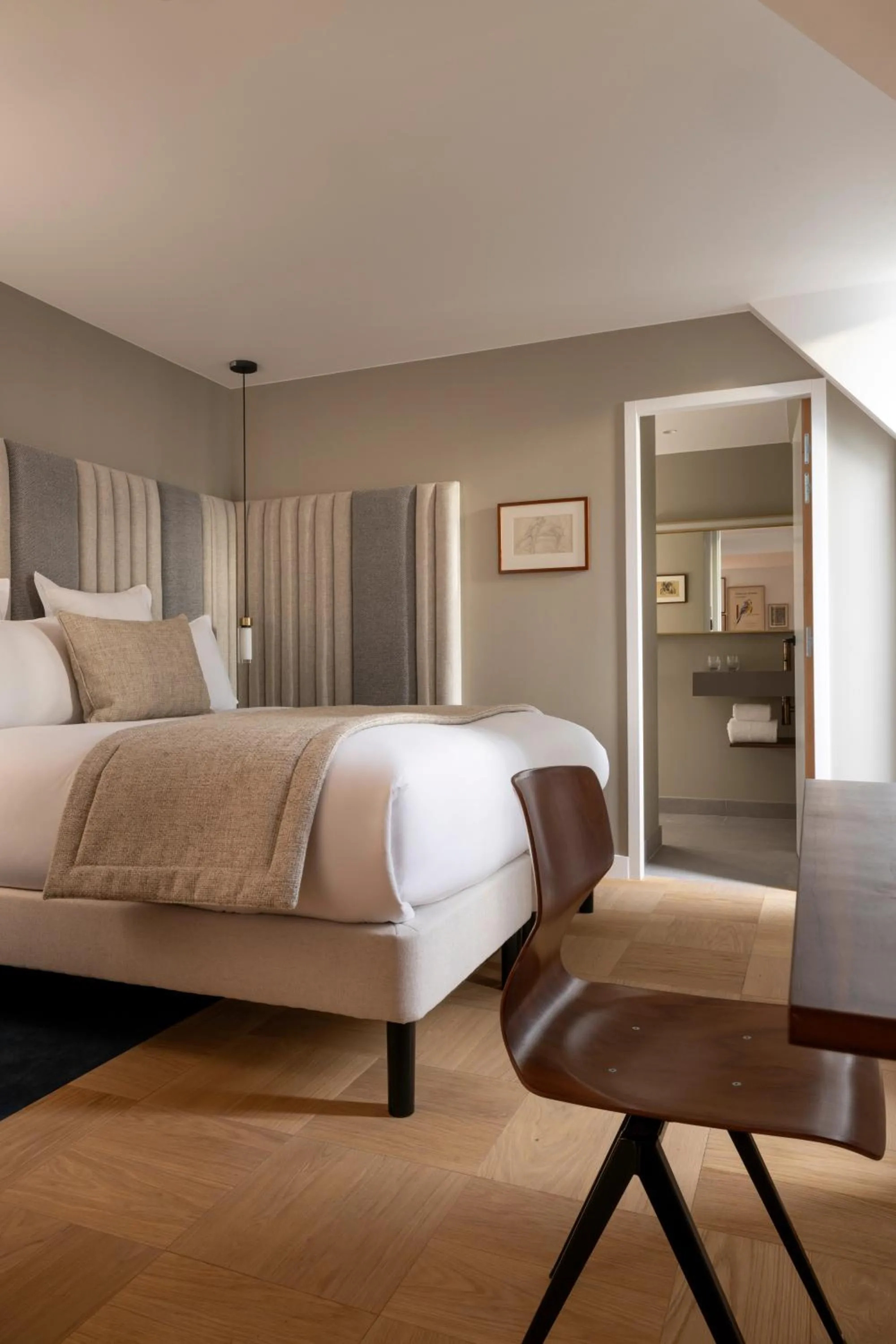 Bed in Hôtel Pilgrim