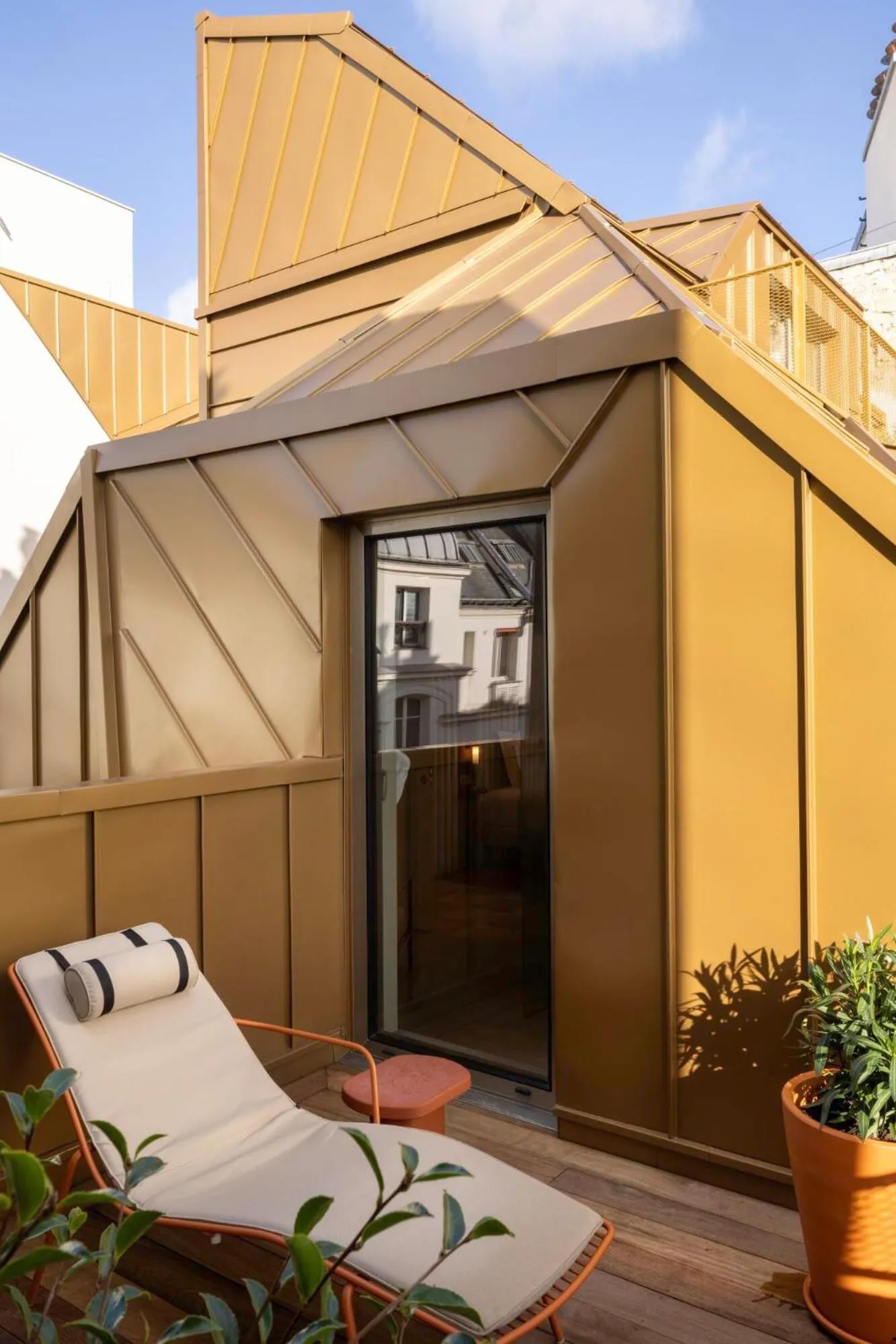 Balcony/Terrace in Hôtel Pilgrim