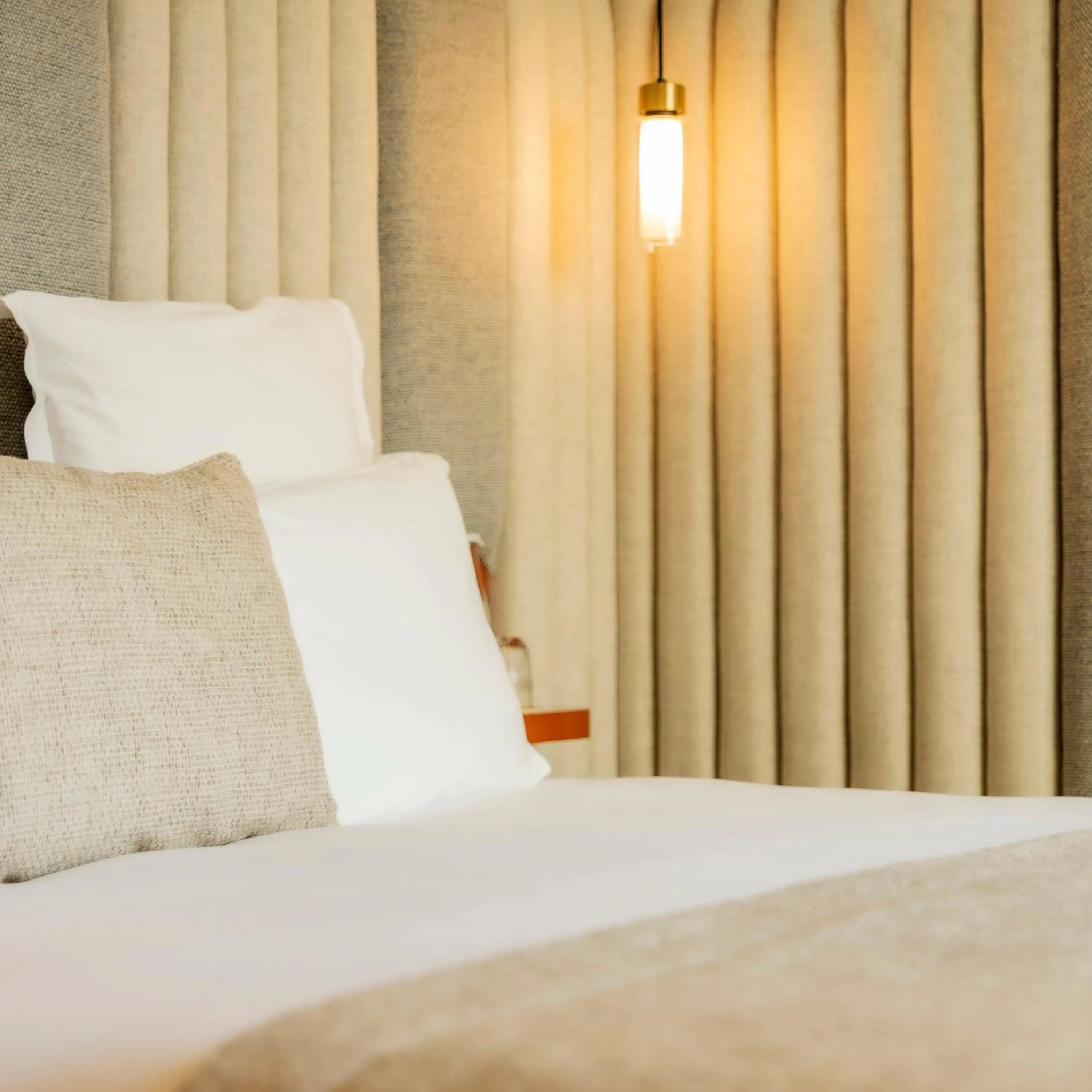 Bed in Hôtel Pilgrim