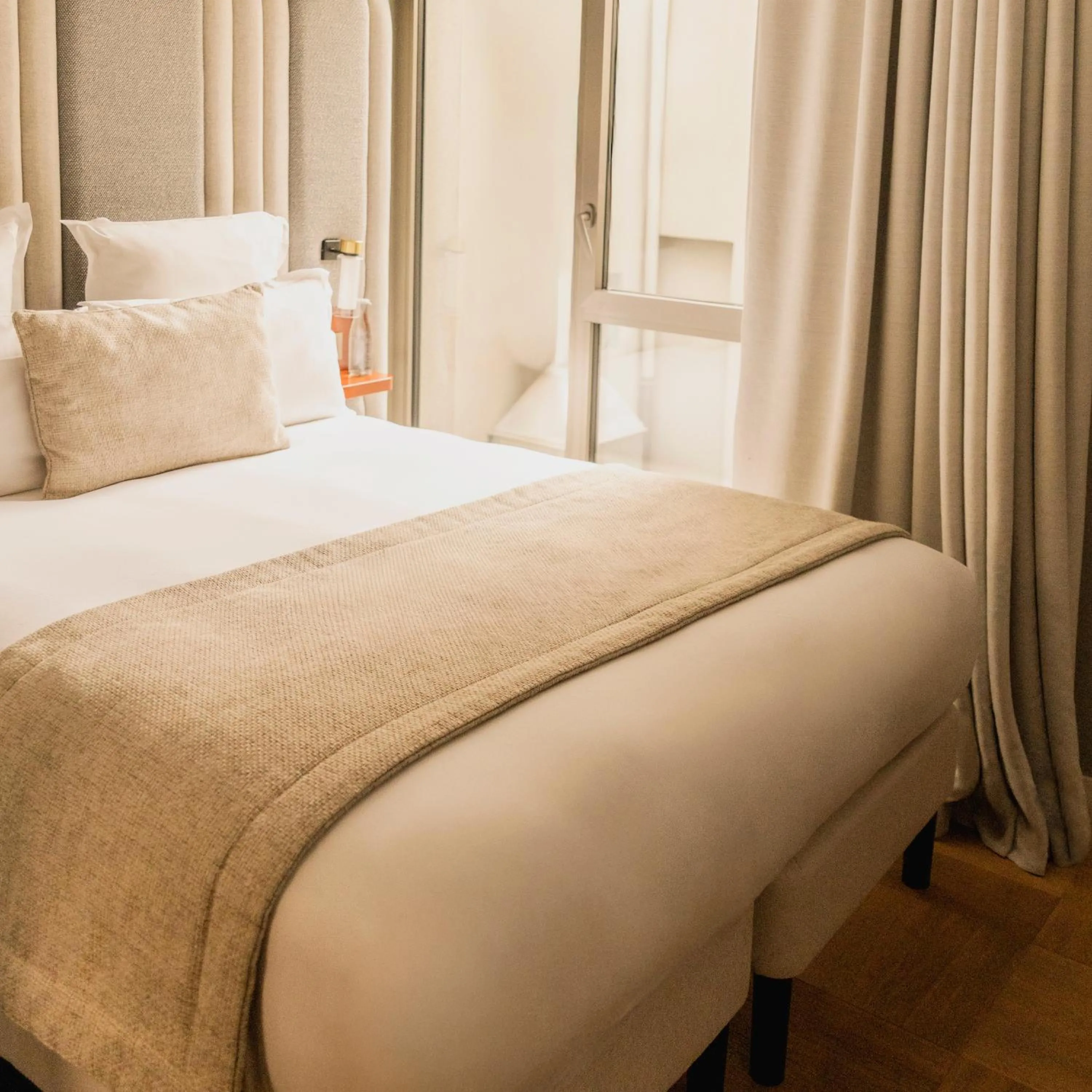 Bed in Hôtel Pilgrim