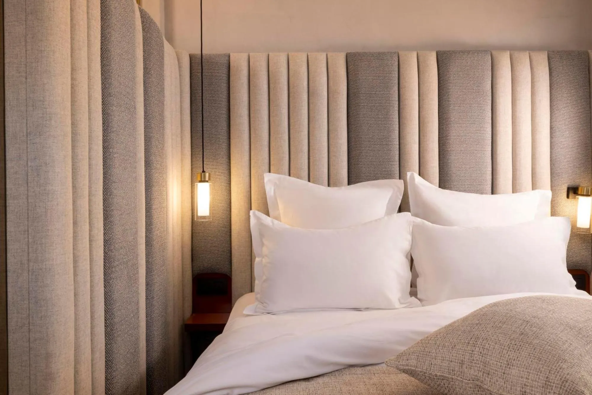 Bed in Hôtel Pilgrim