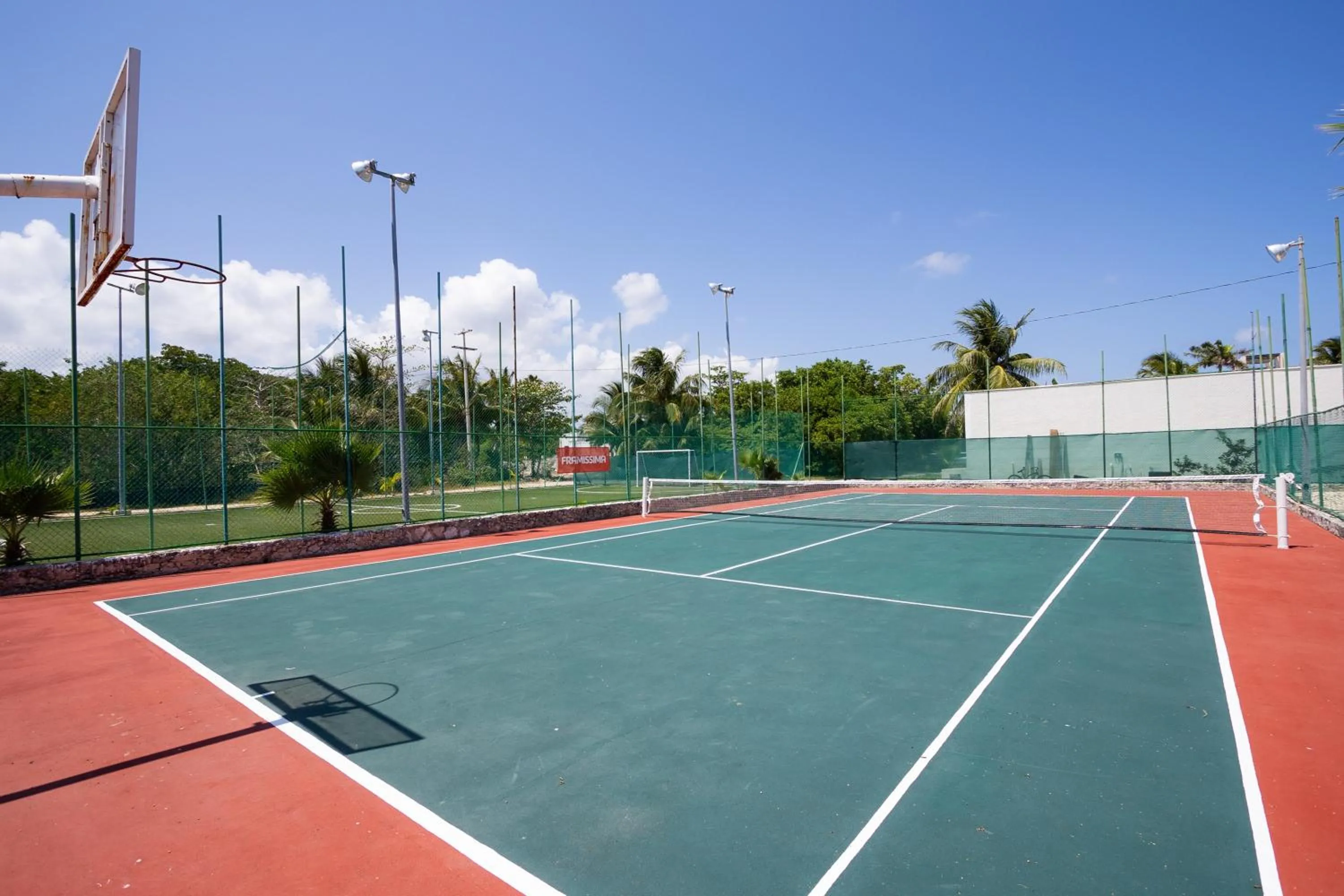Tennis court in VR CLUB Tulum Riviera