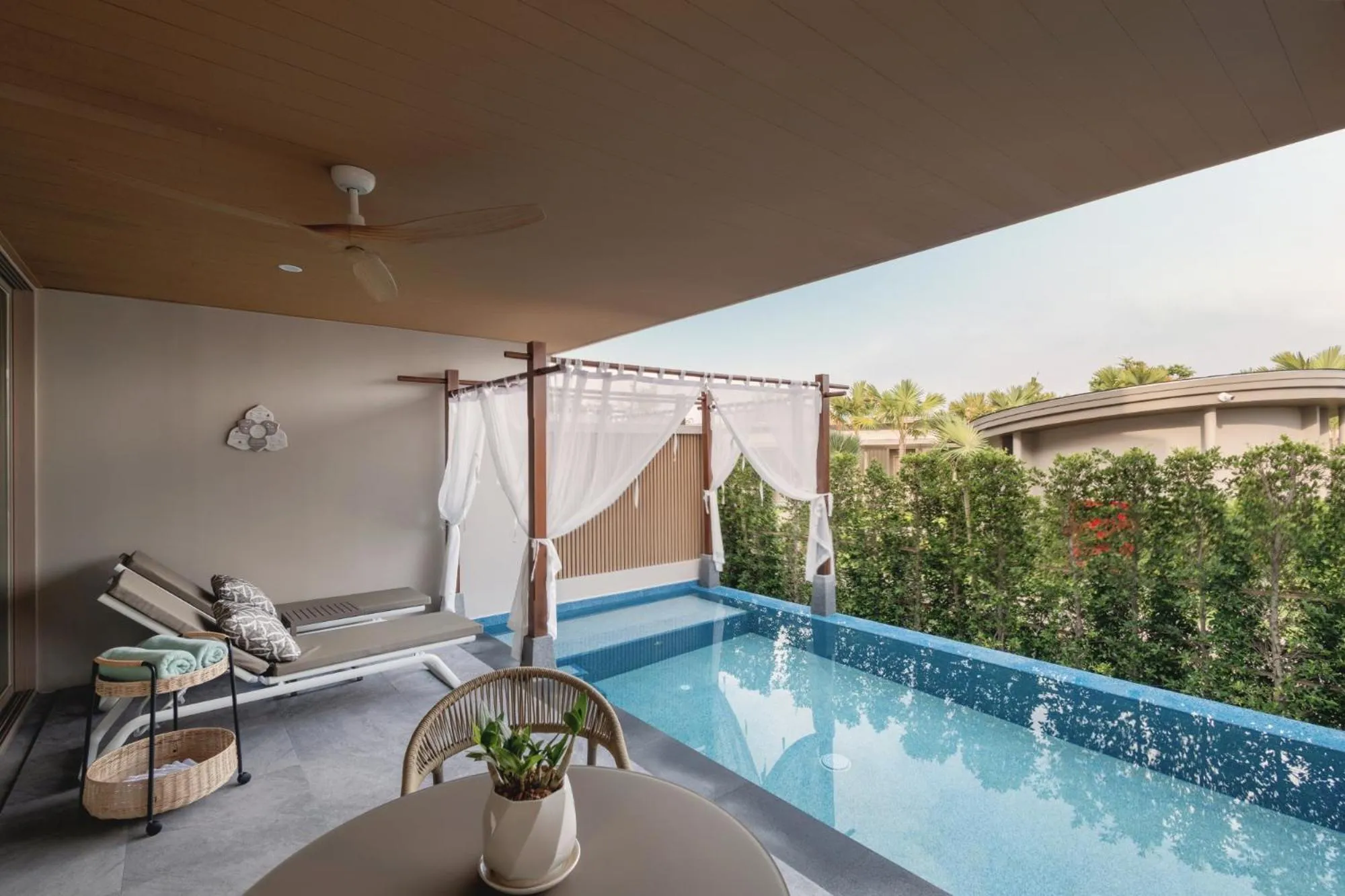 Balcony/Terrace in The Little Shore Khao Lak by Katathani