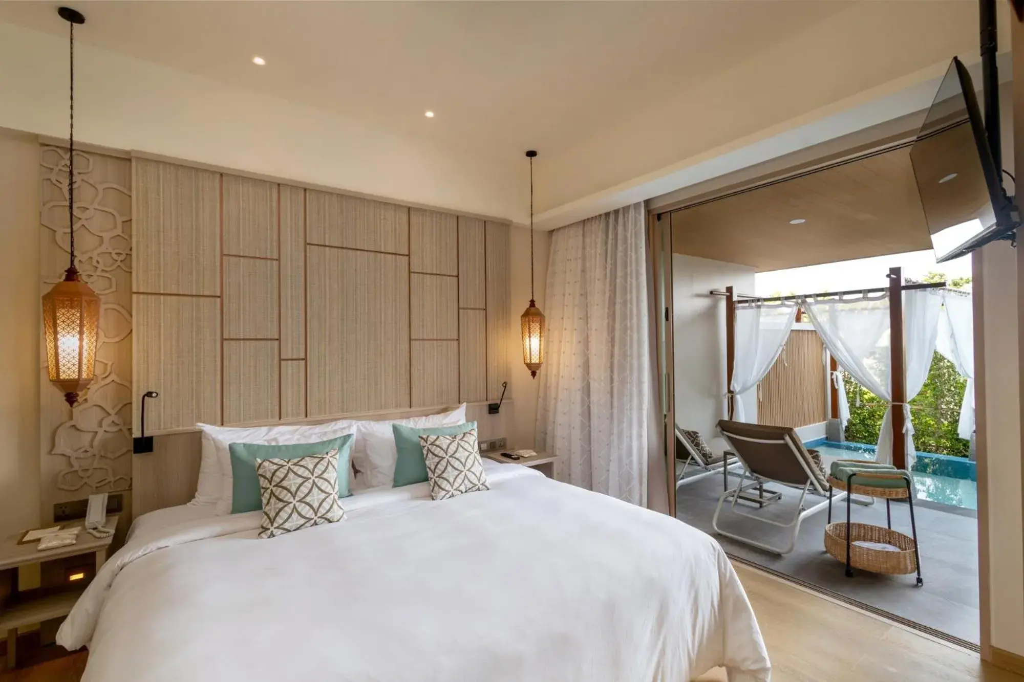 Bed in The Little Shore Khao Lak by Katathani Bed in The Little Shore Khao Lak by Katathani