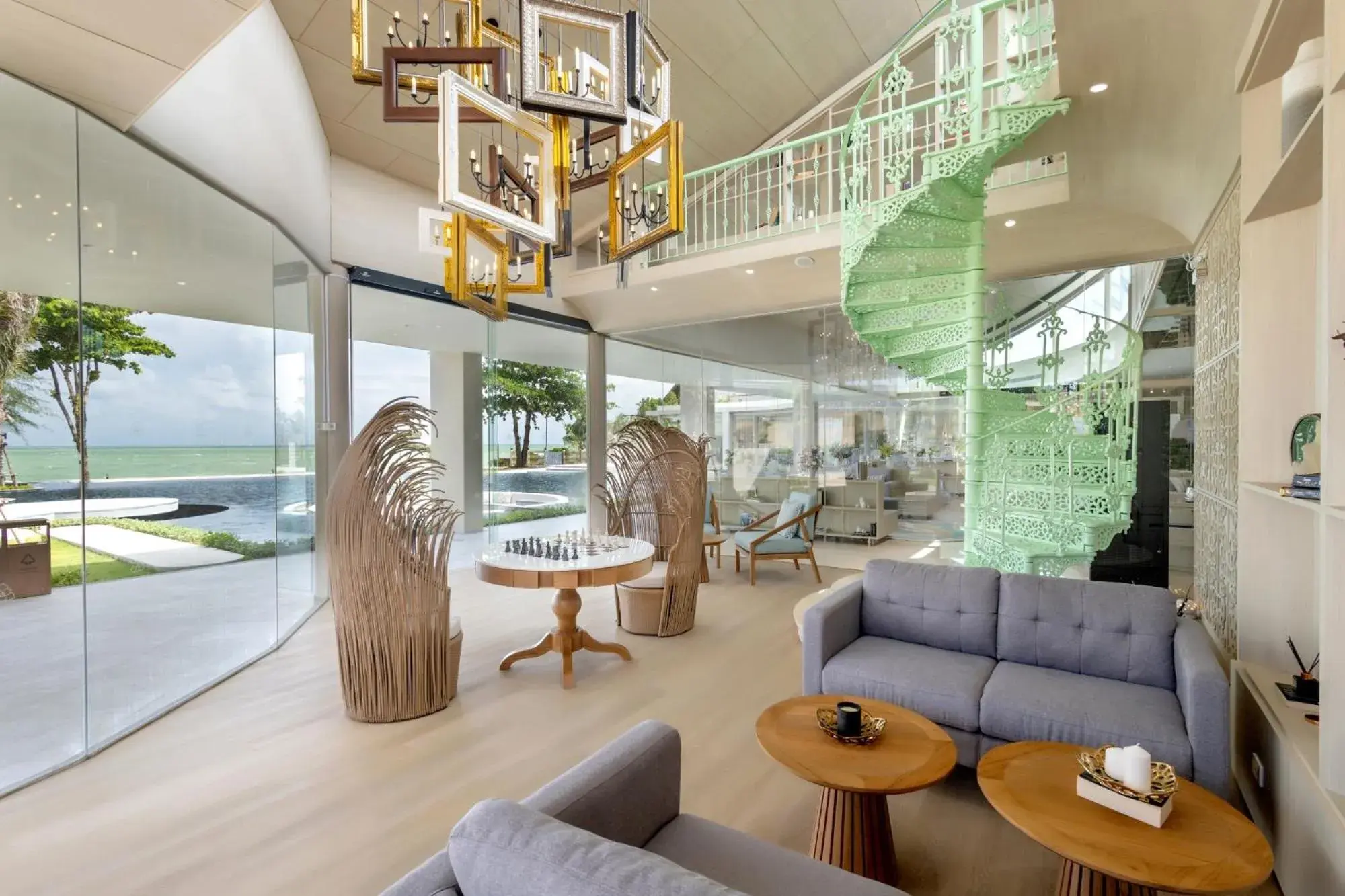 Living room in The Little Shore Khao Lak by Katathani Living room in The Little Shore Khao Lak by Katathani