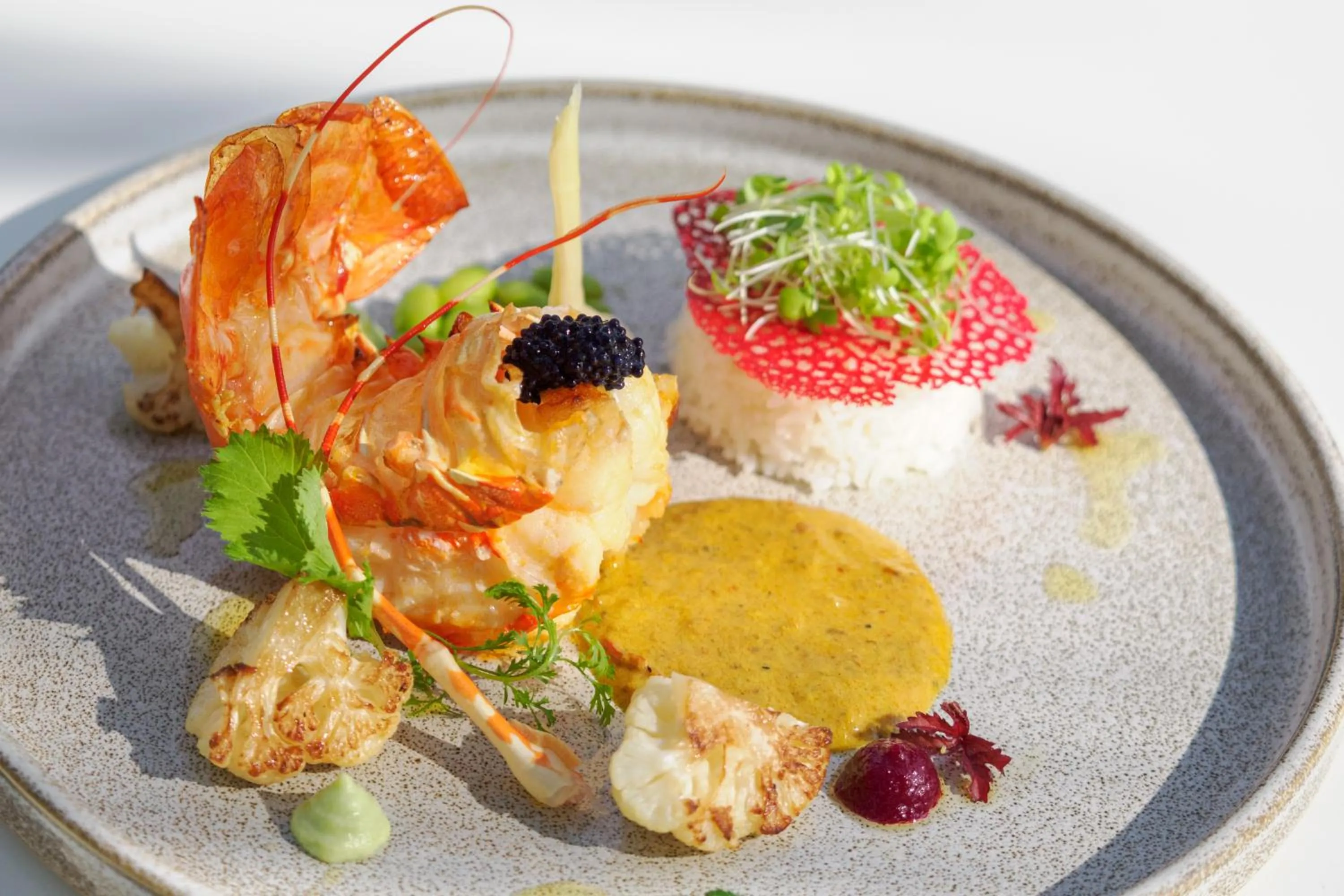 Food and drinks in The Little Shore Khao Lak by Katathani