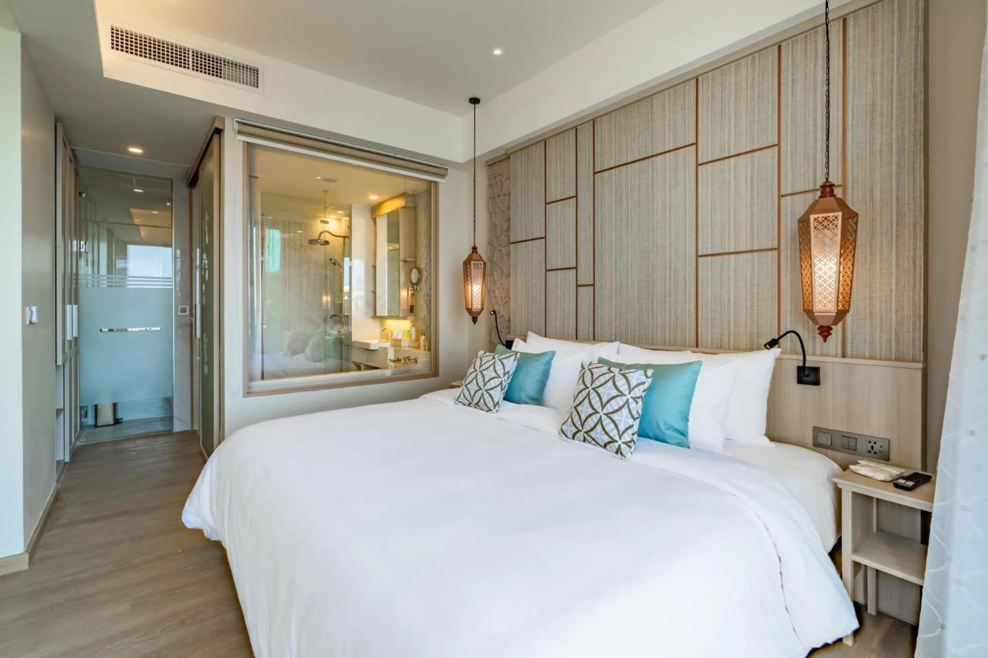 Bed in The Little Shore Khao Lak by Katathani