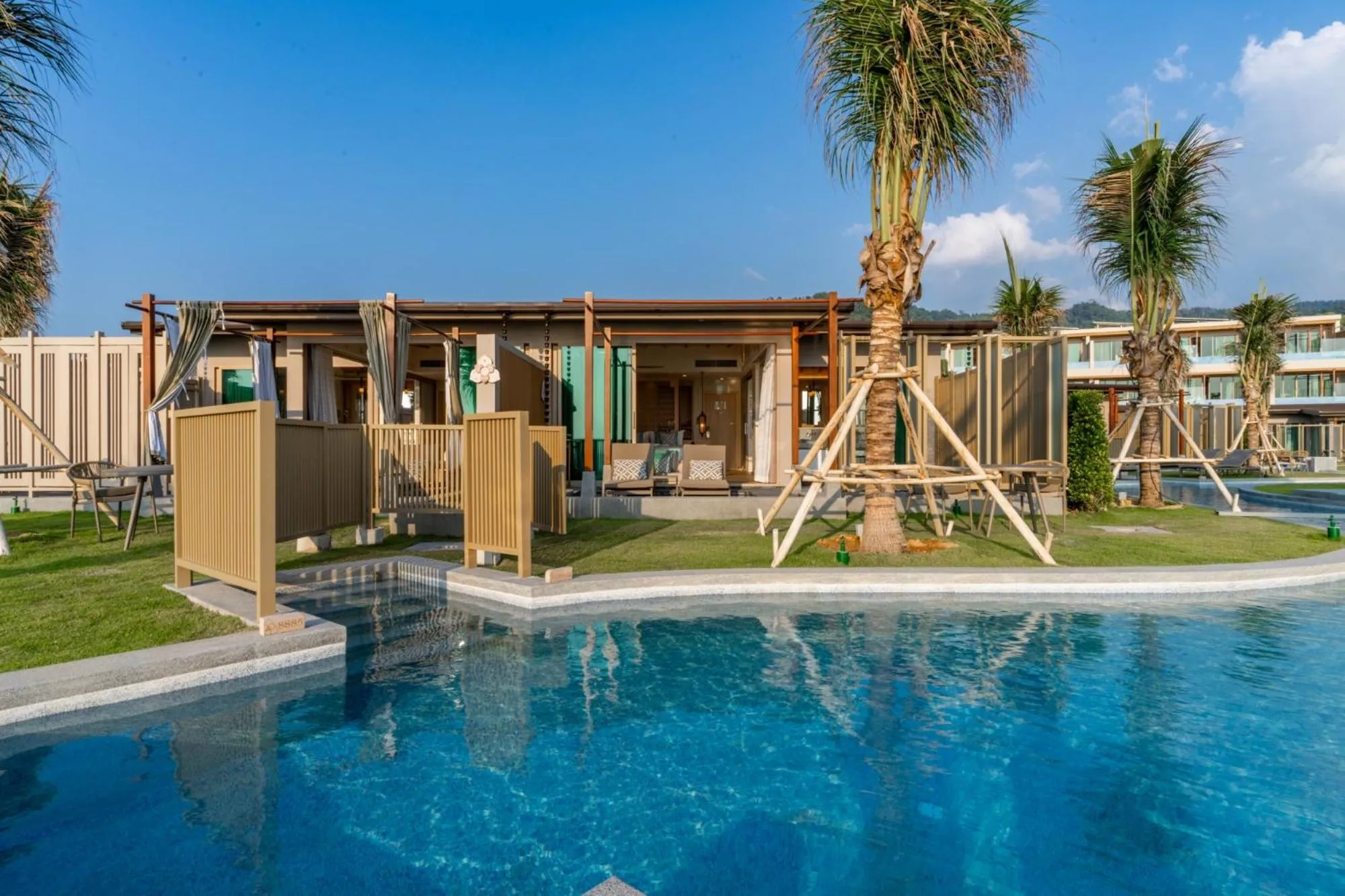 Balcony/Terrace in The Little Shore Khao Lak by Katathani