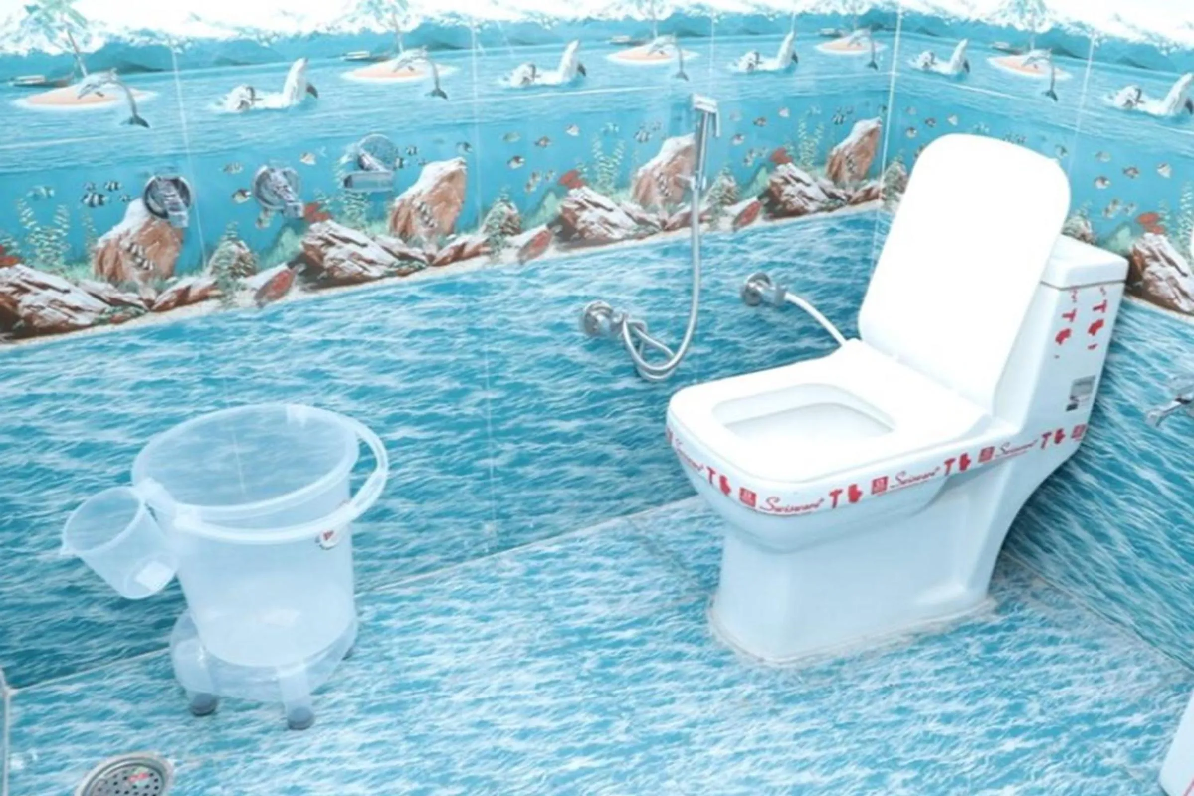 Bathroom in Hotel Prakash by StayApart