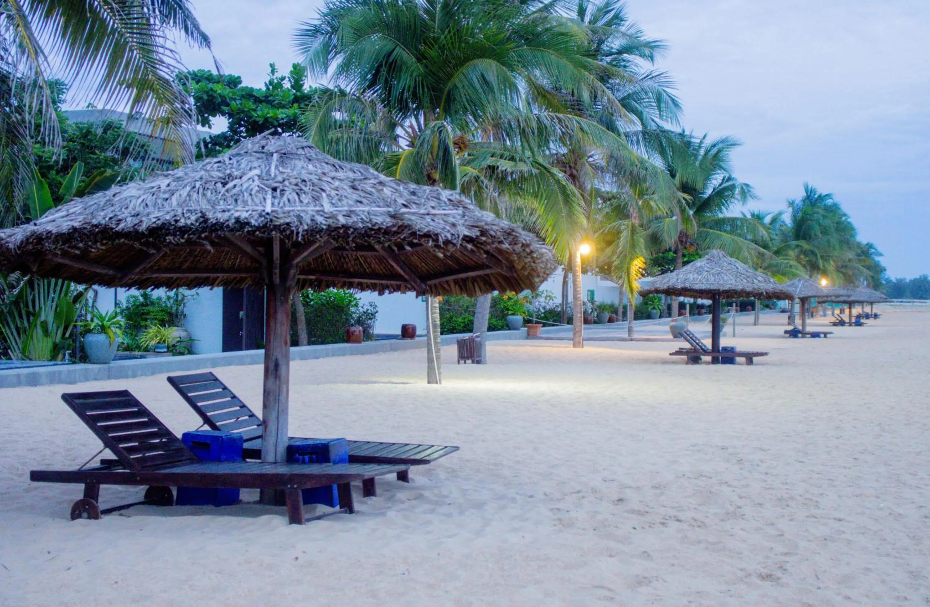 Beach in HANNAH Villa in Sanctuary Ho Tram 1