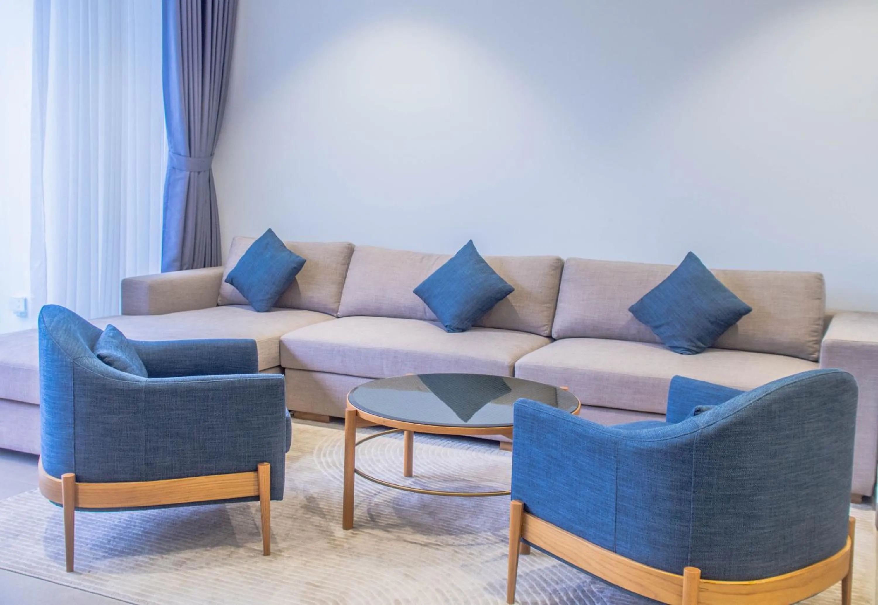 Living room in HANNAH Villa in Sanctuary Ho Tram 1