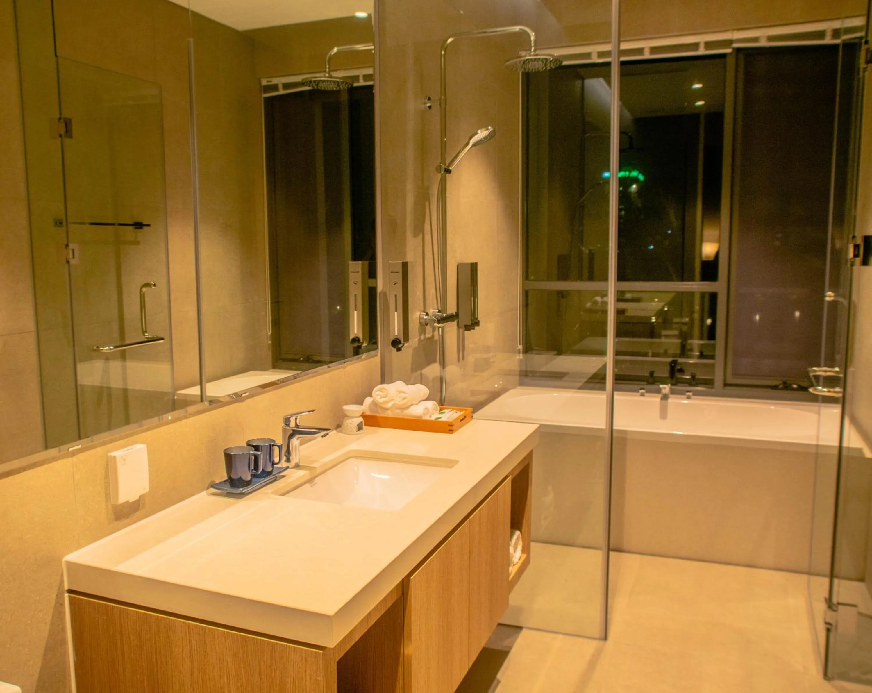 Shower in HANNAH Villa in Sanctuary Ho Tram 1