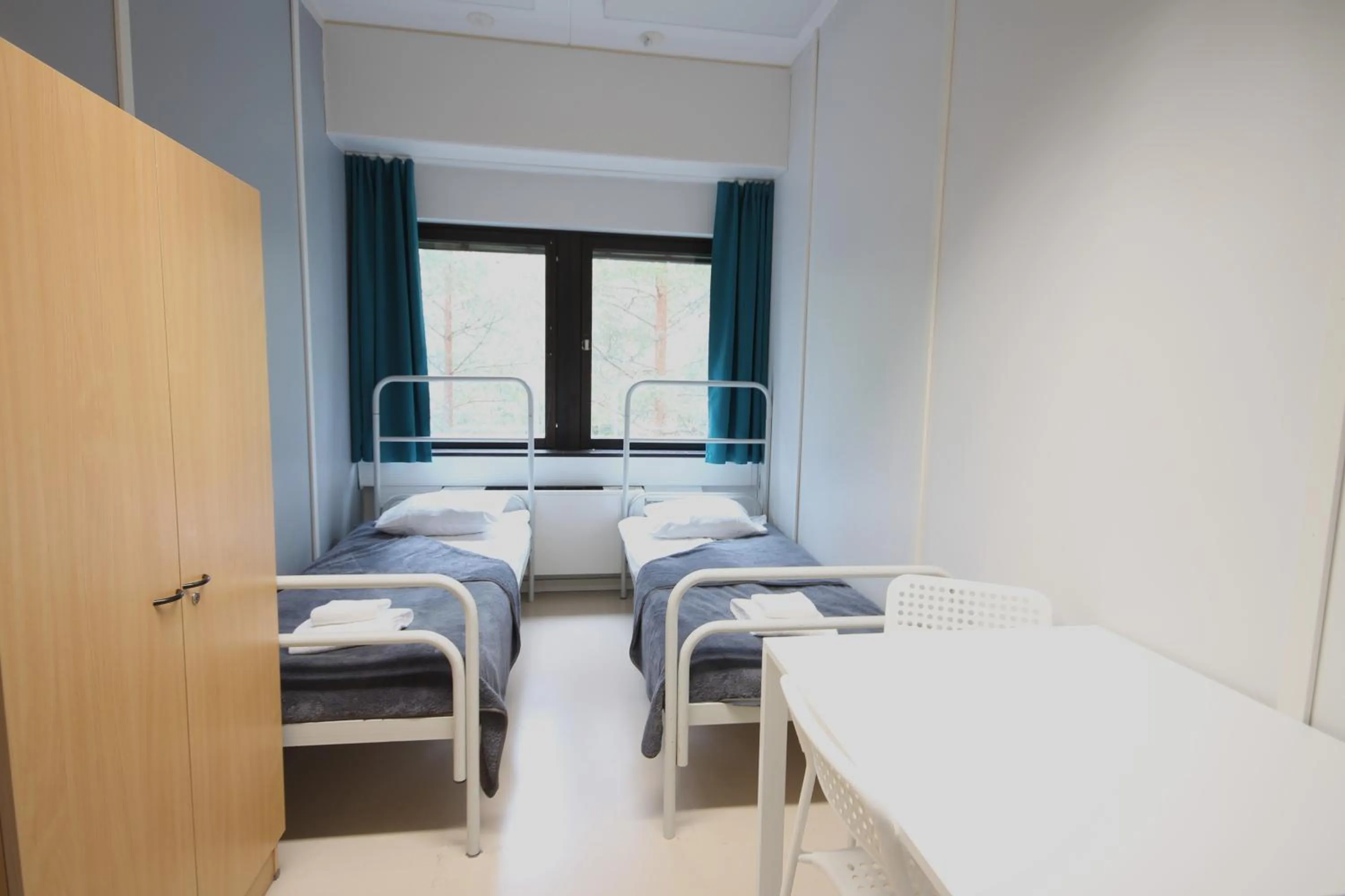 Bedroom, Bed in Forenom Hostel Espoo Kilo