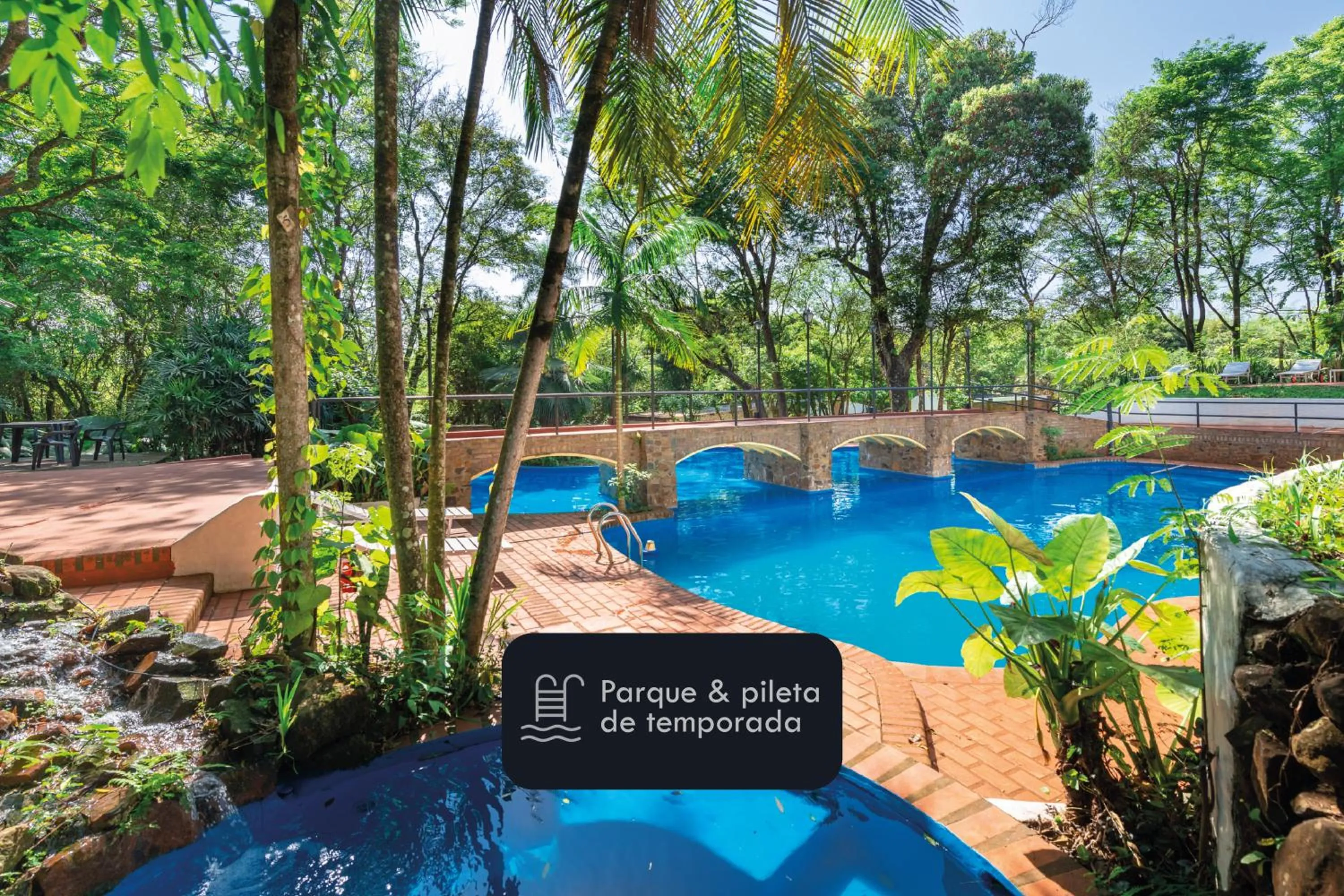 Garden view in El Leñador by DOT Cabana