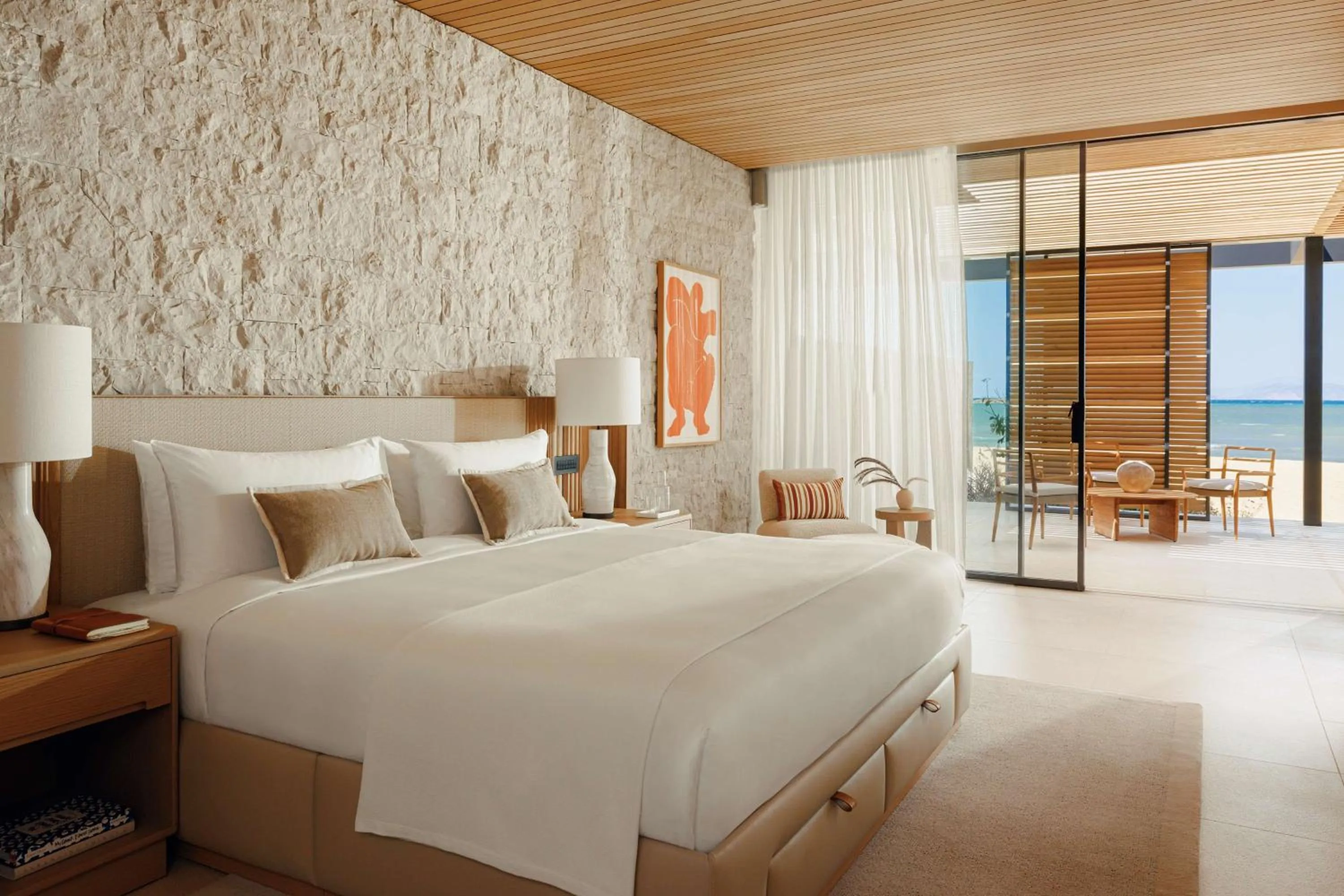 Bedroom, Bed in One&Only Aesthesis, Athens