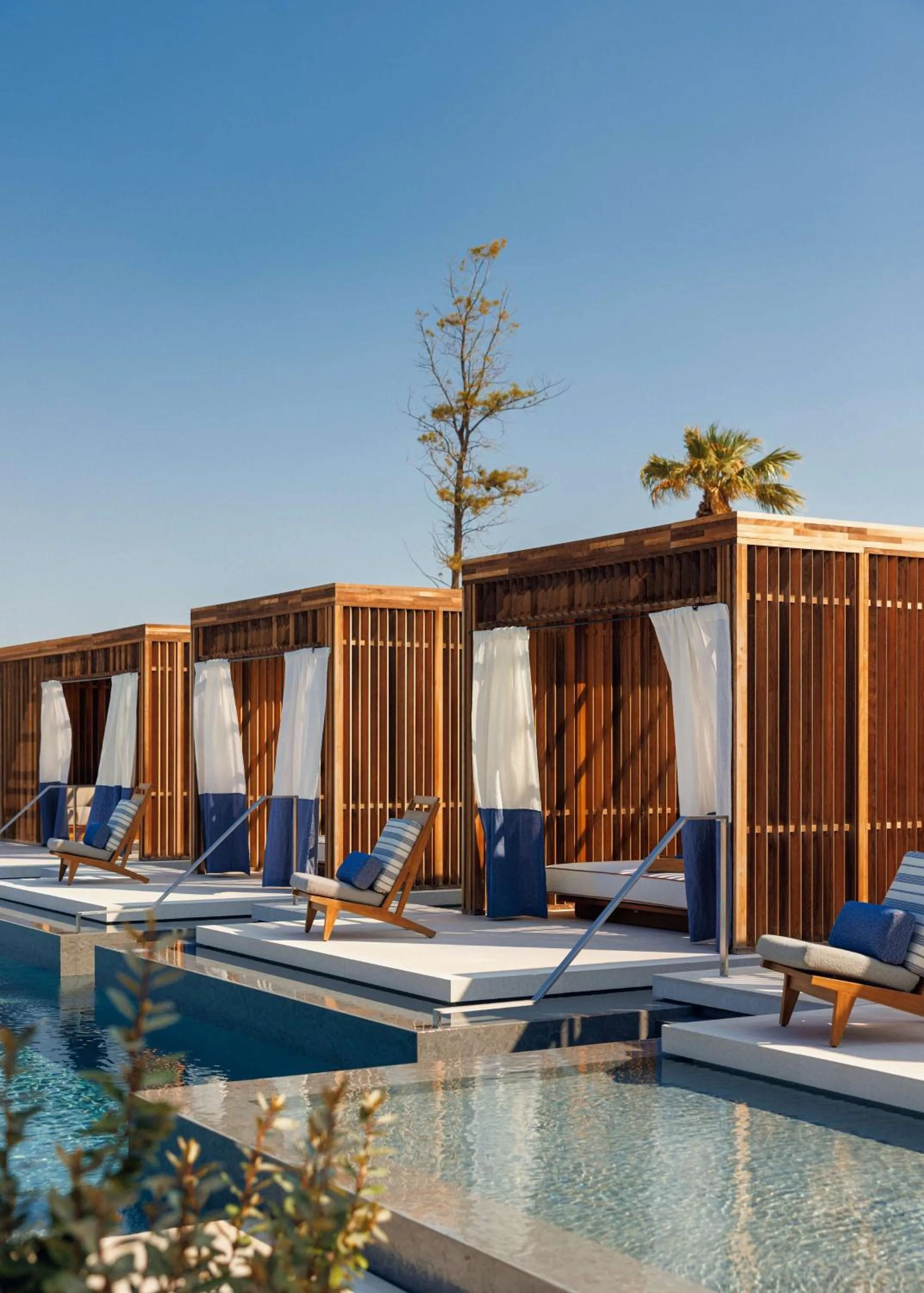 Pool view in One&Only Aesthesis, Athens