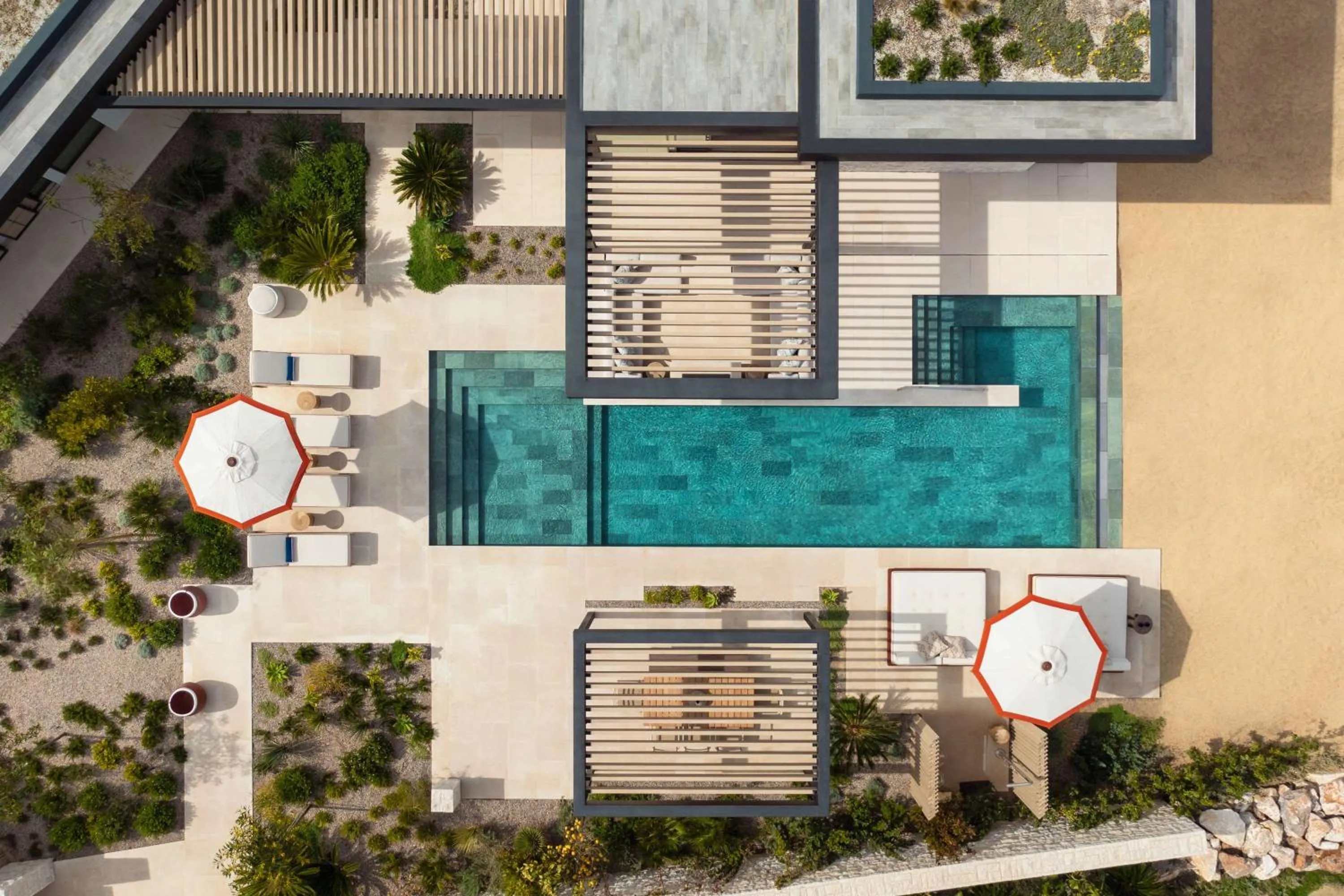 Bedroom in One&Only Aesthesis, Athens