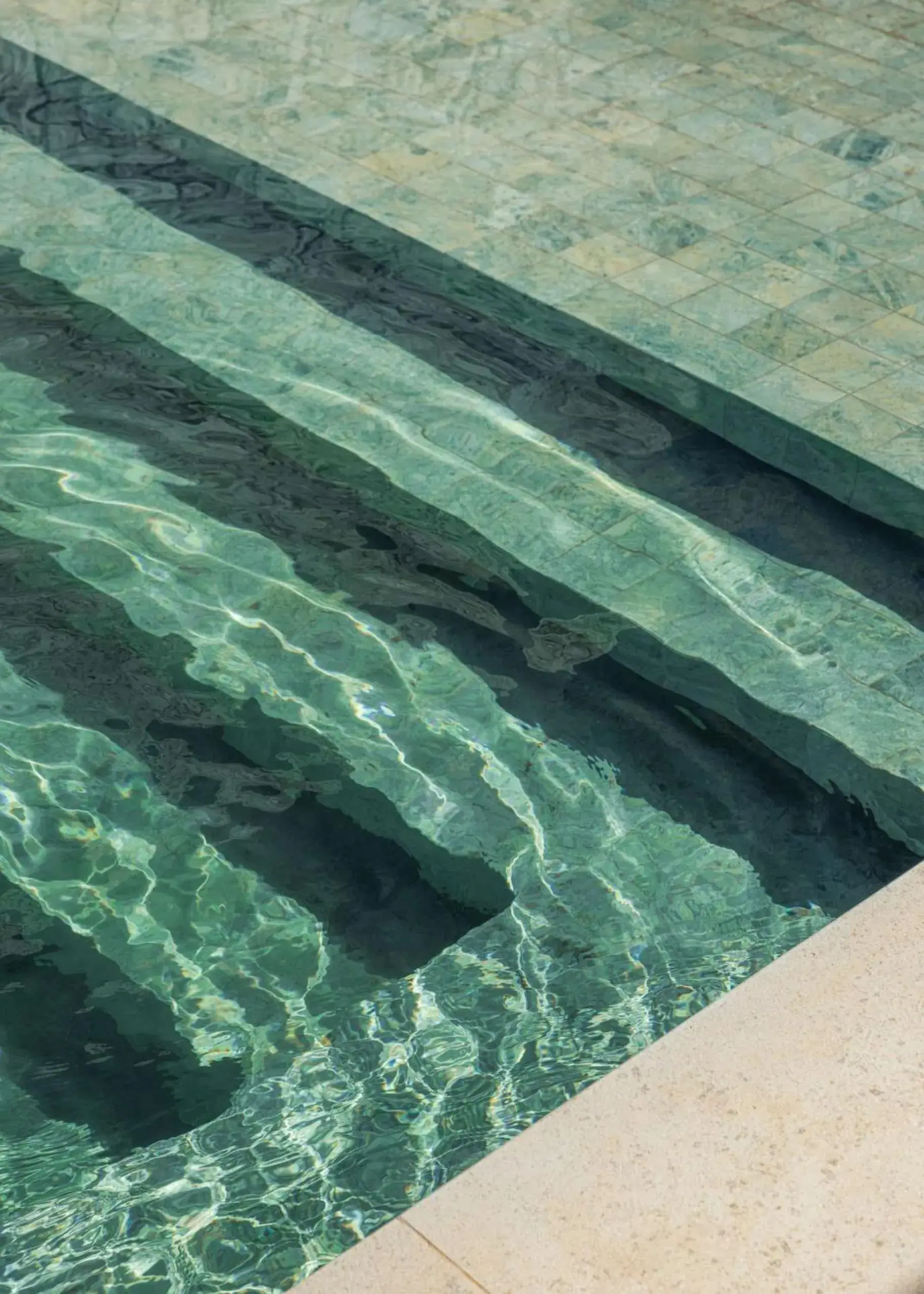 Pool view in One&Only Aesthesis, Athens Pool view in One&Only Aesthesis, Athens