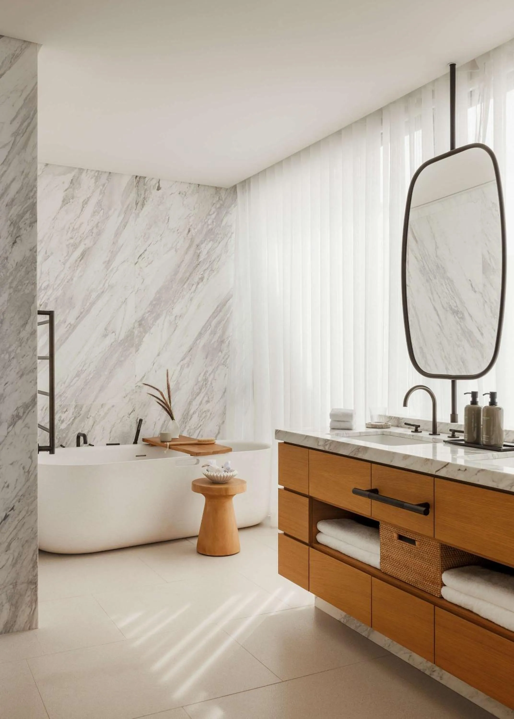 Bathroom in One&Only Aesthesis, Athens