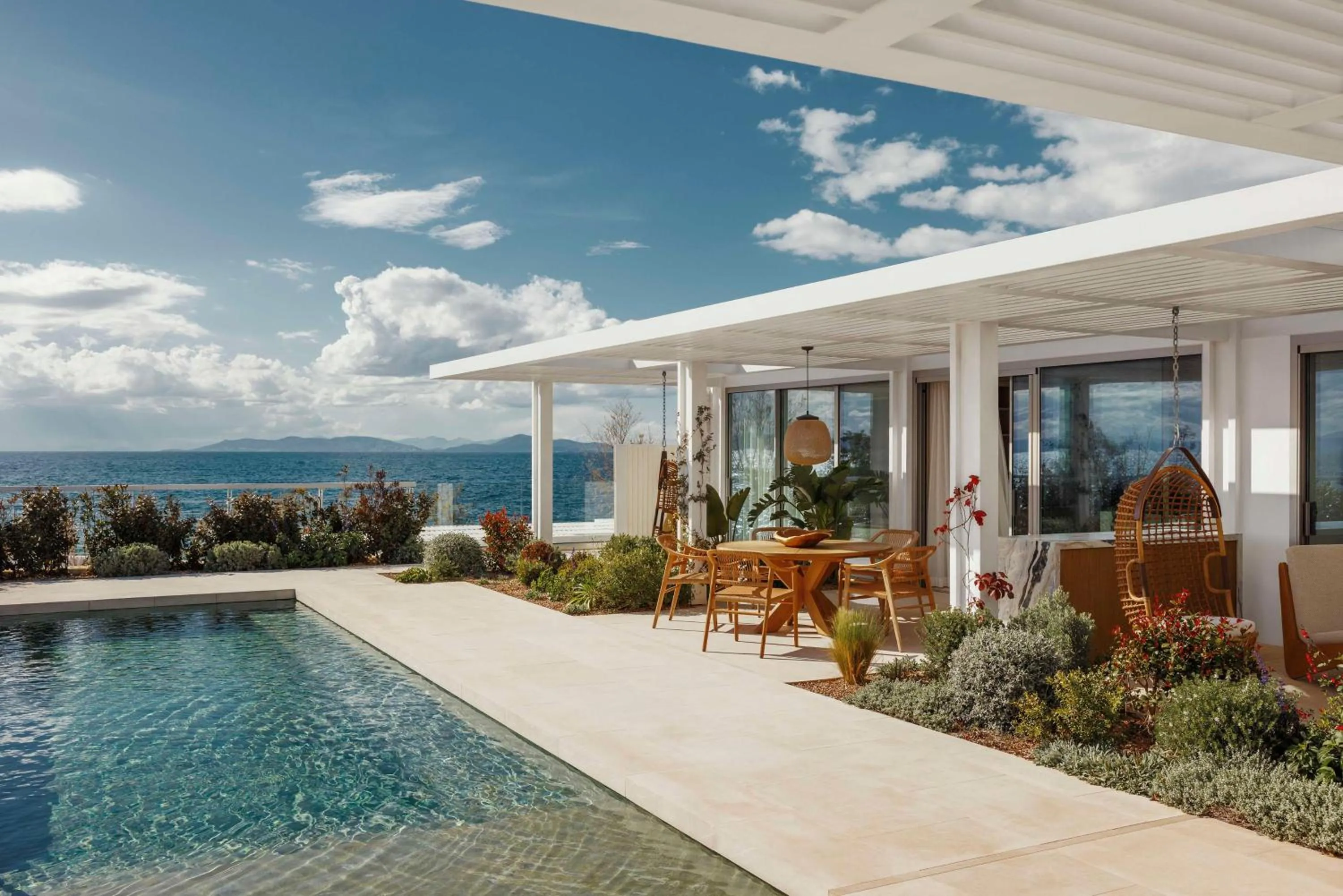 Bedroom in One&Only Aesthesis, Athens