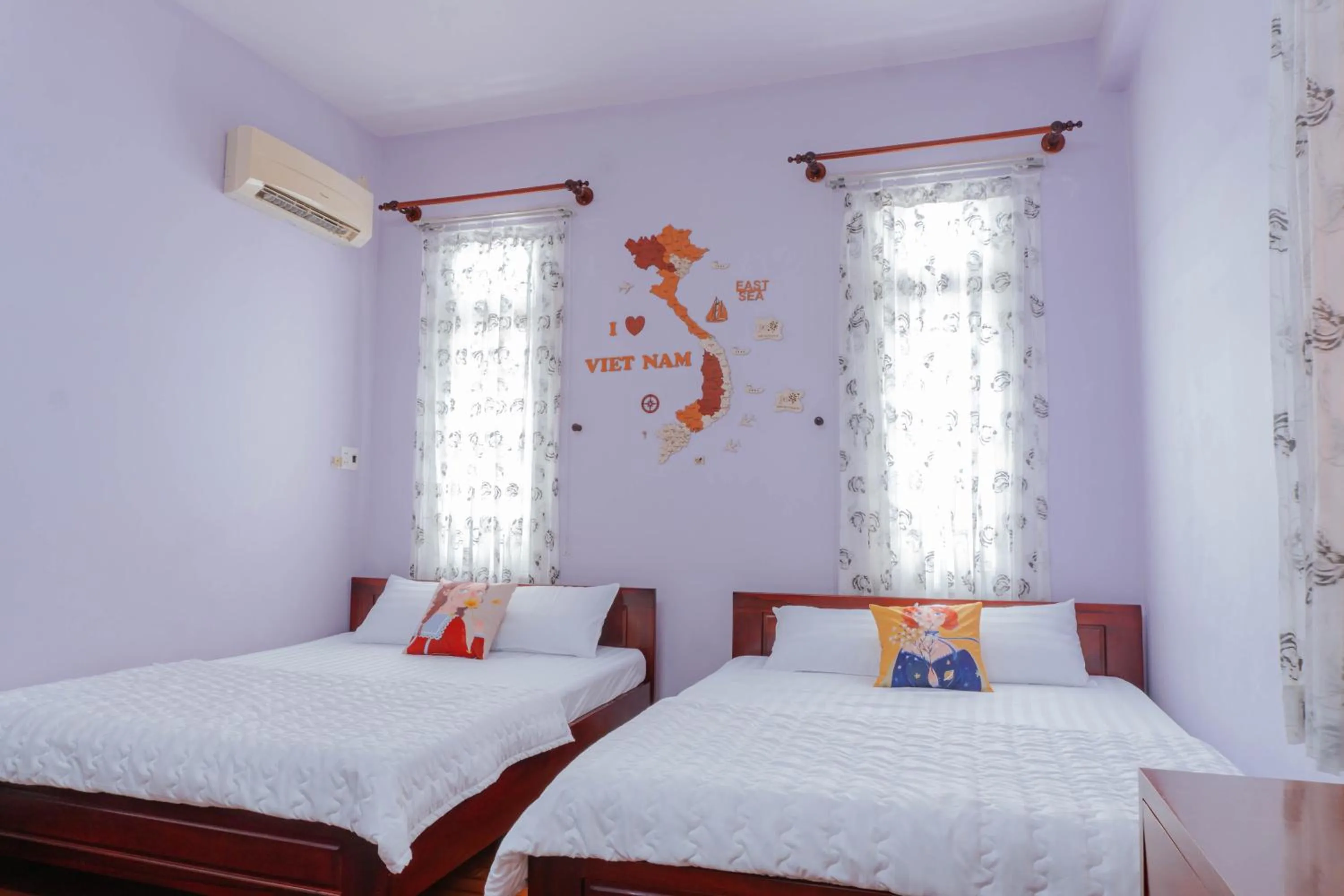 Bed in Homestay King Villa Phú Yên