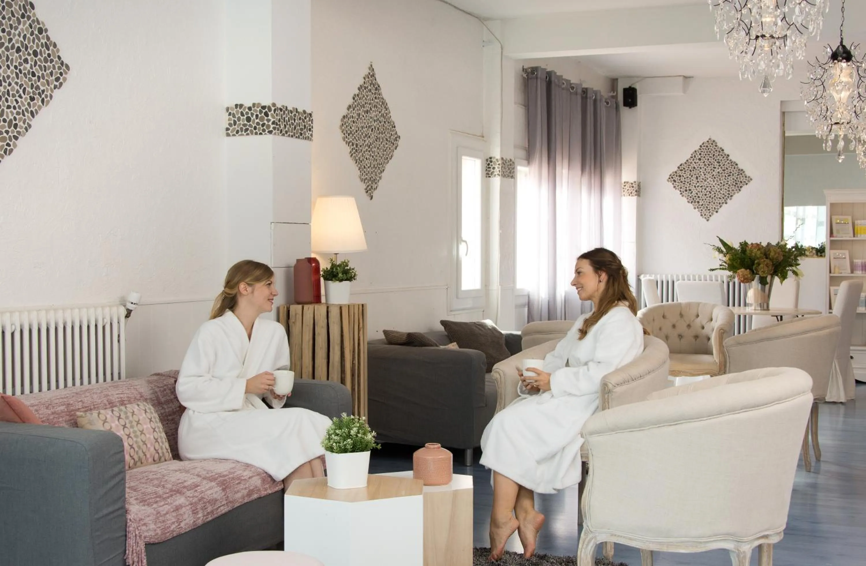 Spa and wellness centre/facilities in Hôtel Les Sources